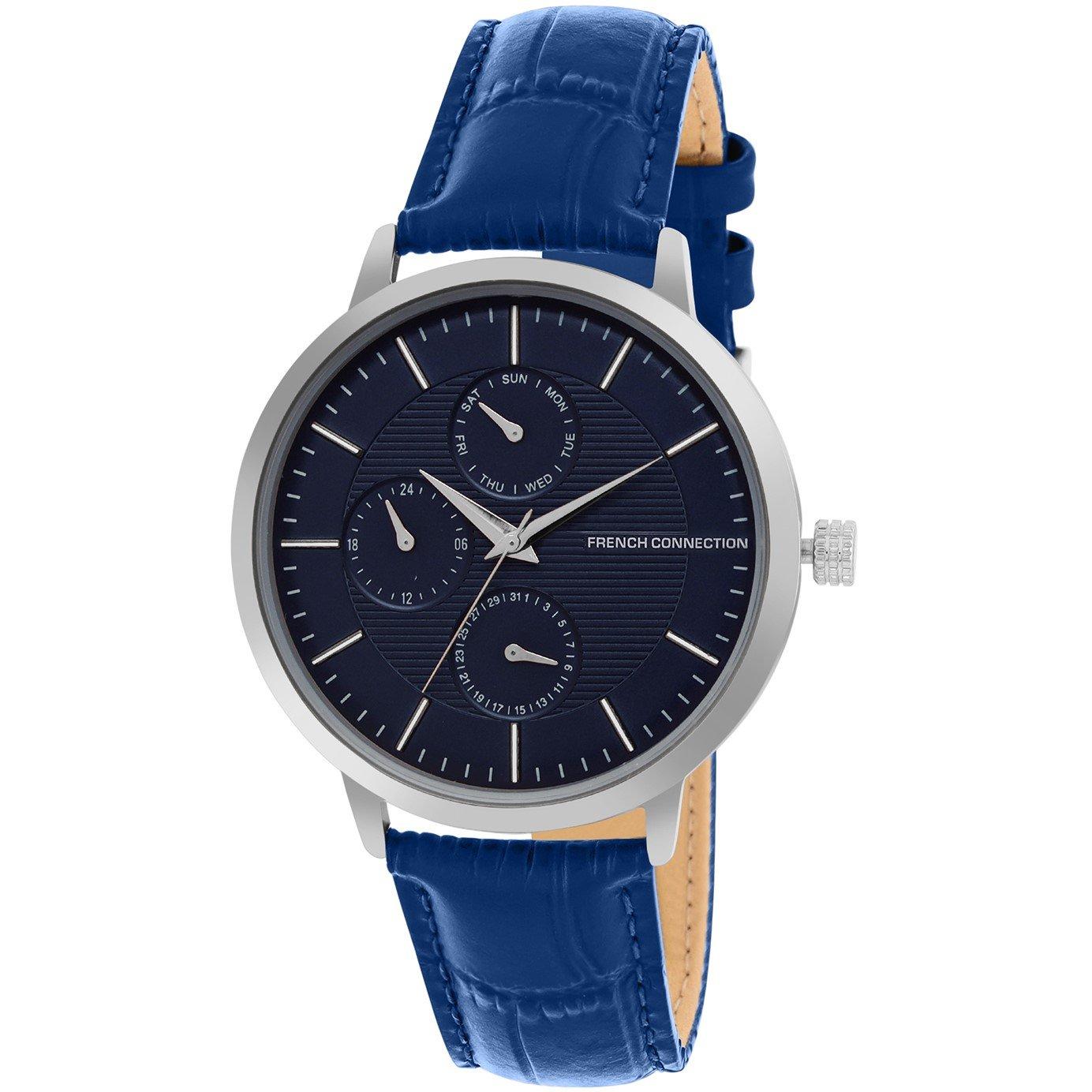 Blue - French Connection - Connection Mens Analog Watch Blue Strap - 2