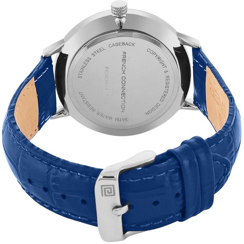 Blue - French Connection - Connection Mens Analog Watch Blue Strap - 3
