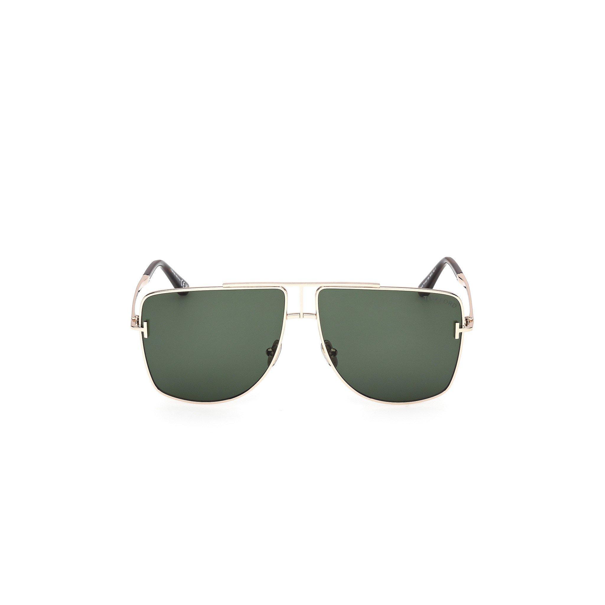 Green/Gold - Tom Ford - TFS Eliott Sunglass 71 - 1