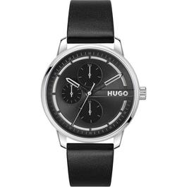 Hugo Mens #Stamp 44mm Multifunction Watch