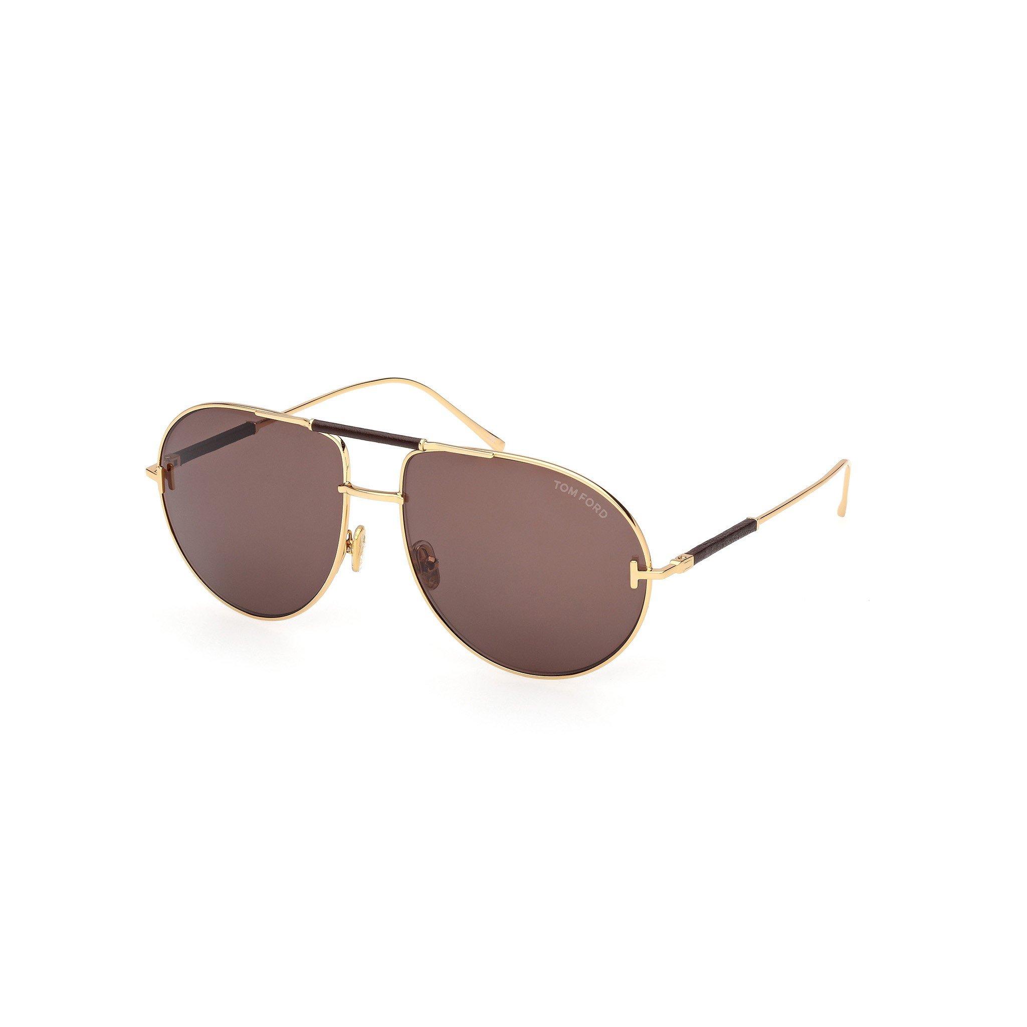 Brown/Gold - Tom Ford - TFS Lou Sunglass 71 - 2