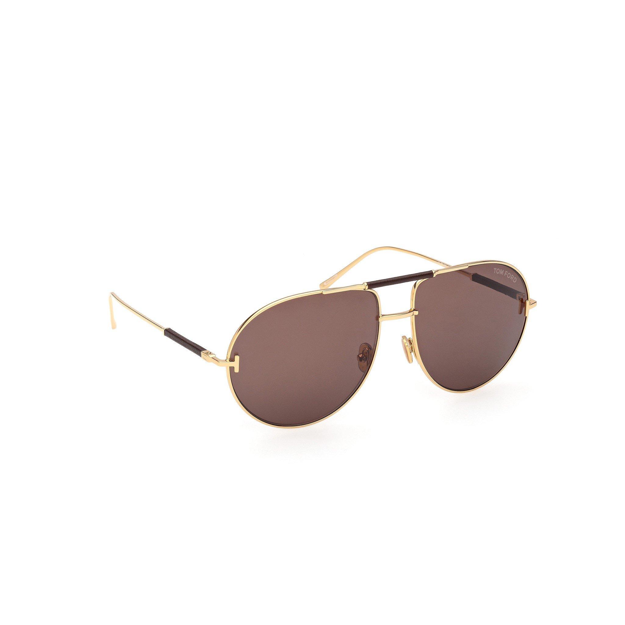 Brown/Gold - Tom Ford - TFS Lou Sunglass 71 - 3