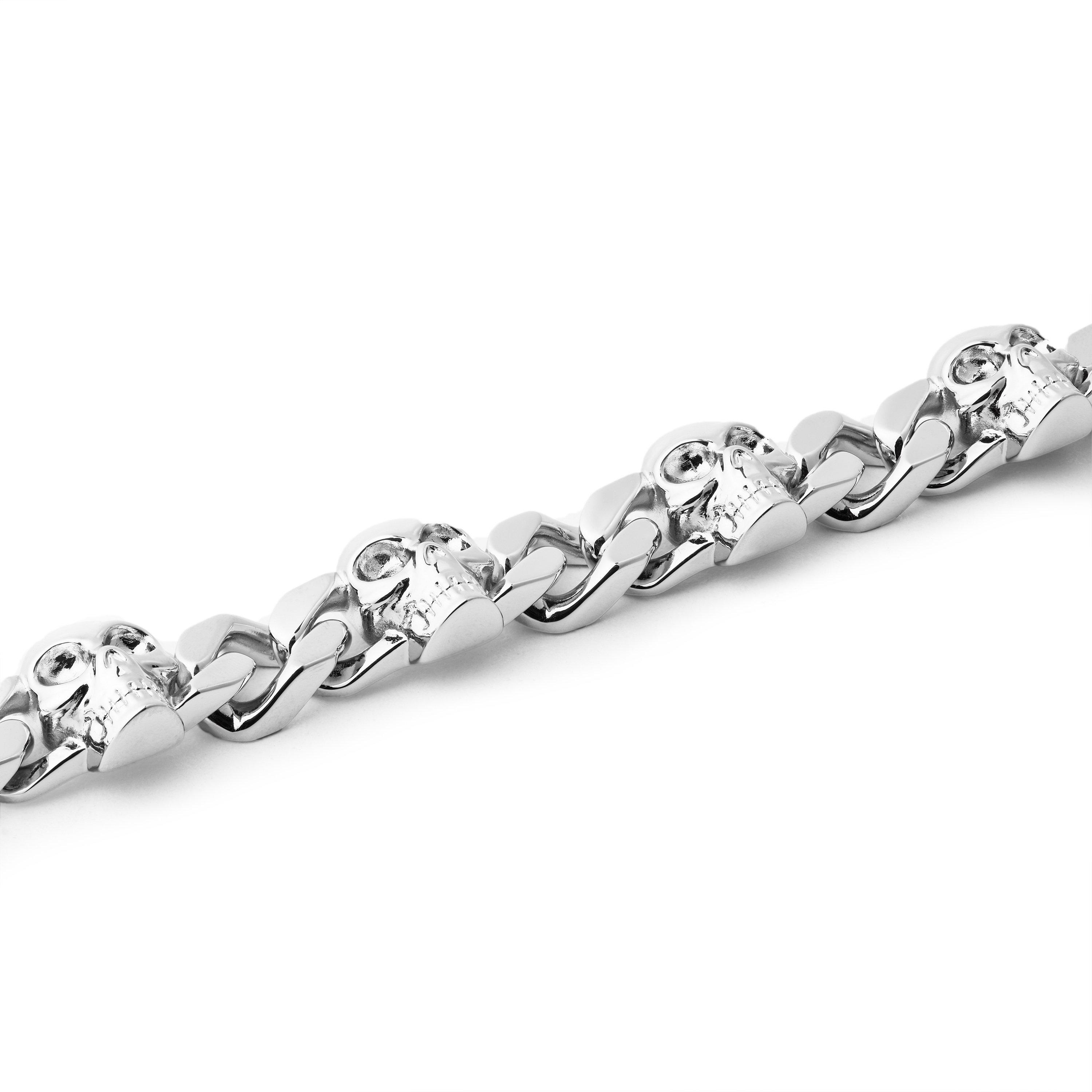 Silver - Alexander McQueen - Alex Skull Bracelet Sn63 - 2