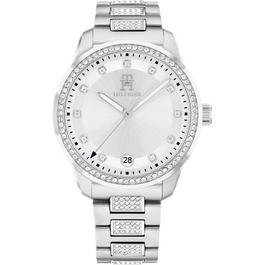 Tommy Hilfiger womens watch with a crystal bezel finish 36mm