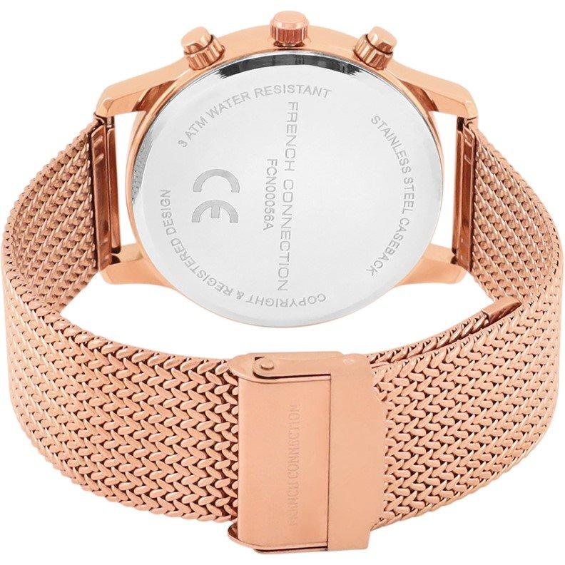 Zilver - French Connection - Analogue Quartz Watch - 3