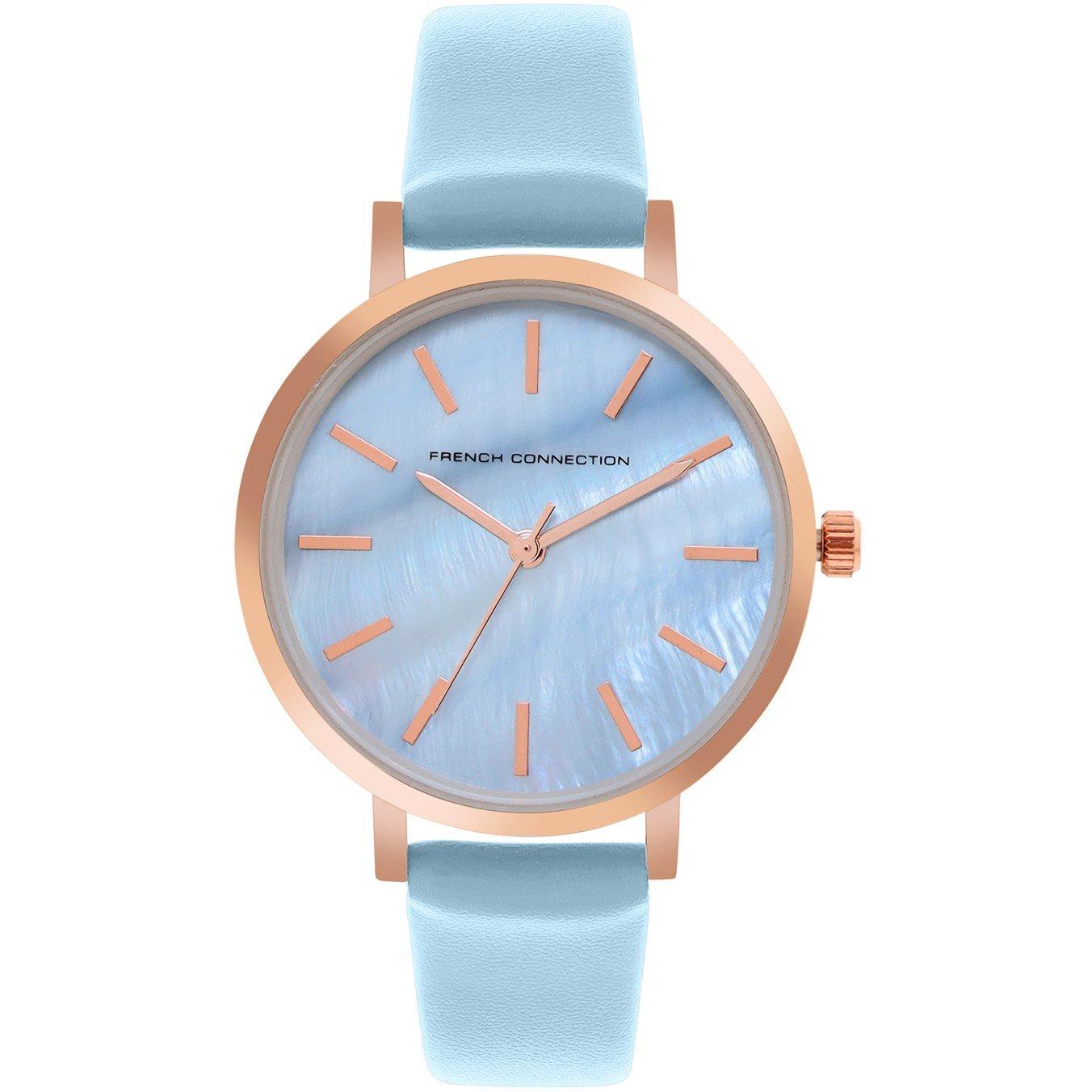 French Connection Connection Analog Blue Dial Watch For Women