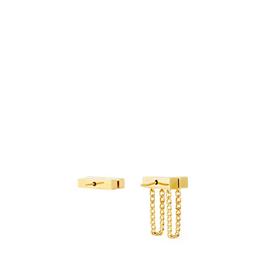 Saint Laurent Asymmetric Earrings