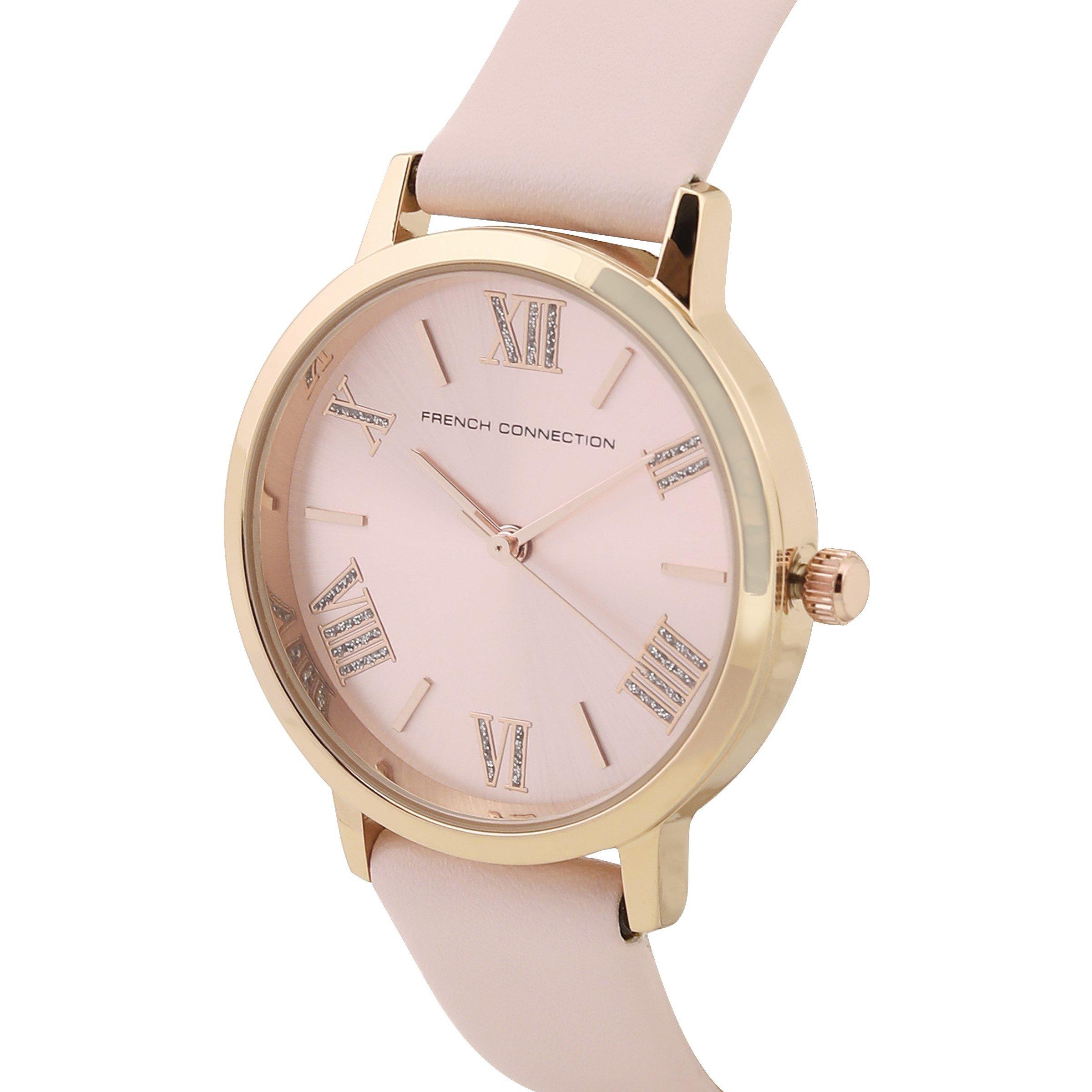 Pink - French Connection - Connection Verina PINK Round Analog Watch for Women - 2