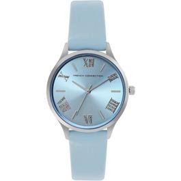 French Connection Connection Verina SKY BLUE Round Analog Watch for Women