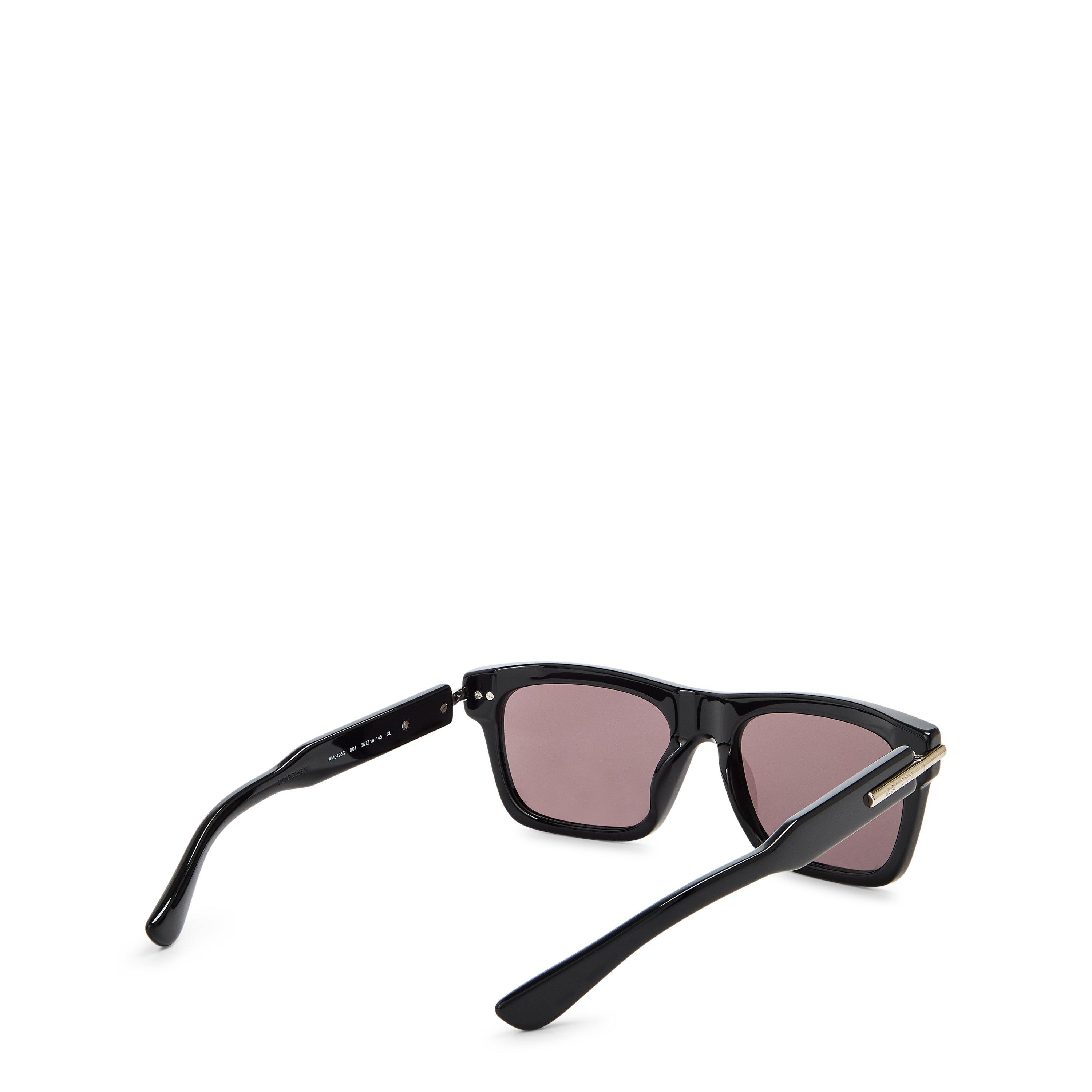 Black - Alexander McQueen - Alex S Rectangle Sun Sn00 - 2
