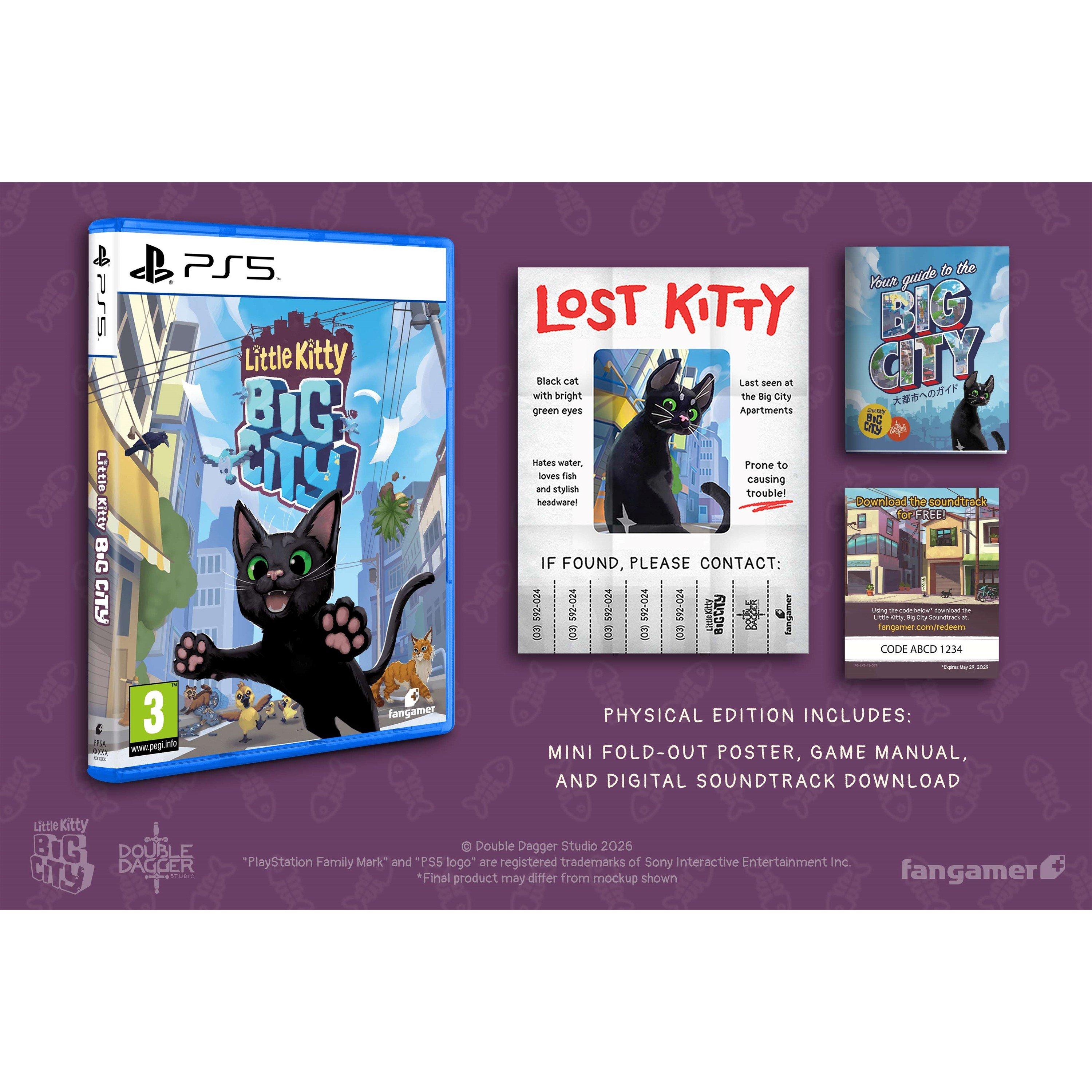 PS5 - Fangamer - Little Kitty Big City - 3