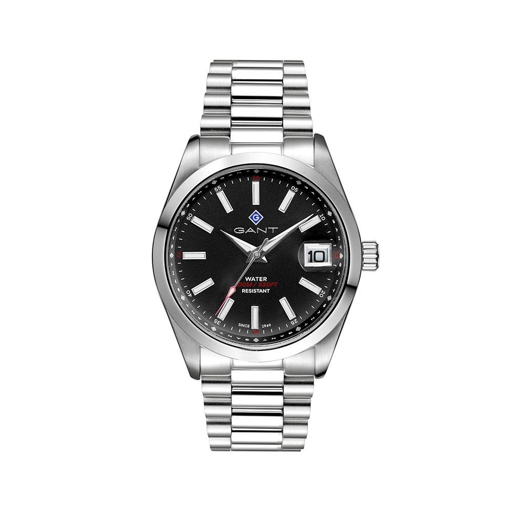 Silver/Black - Gant - Men's Eastham Analogue Quartz Watch