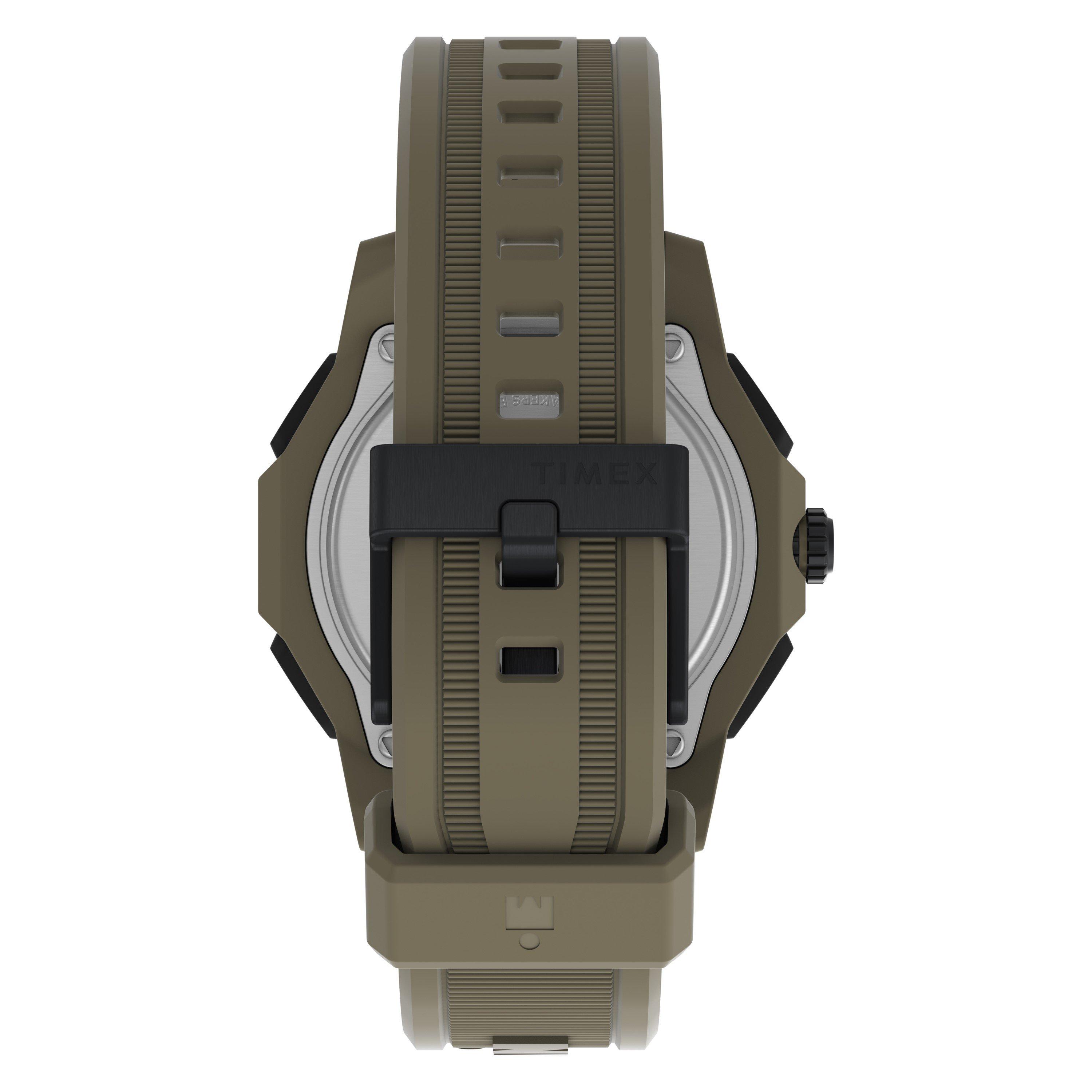 Digital/Tan - Timex - Timex Ironman Premiu Sn71 - 3