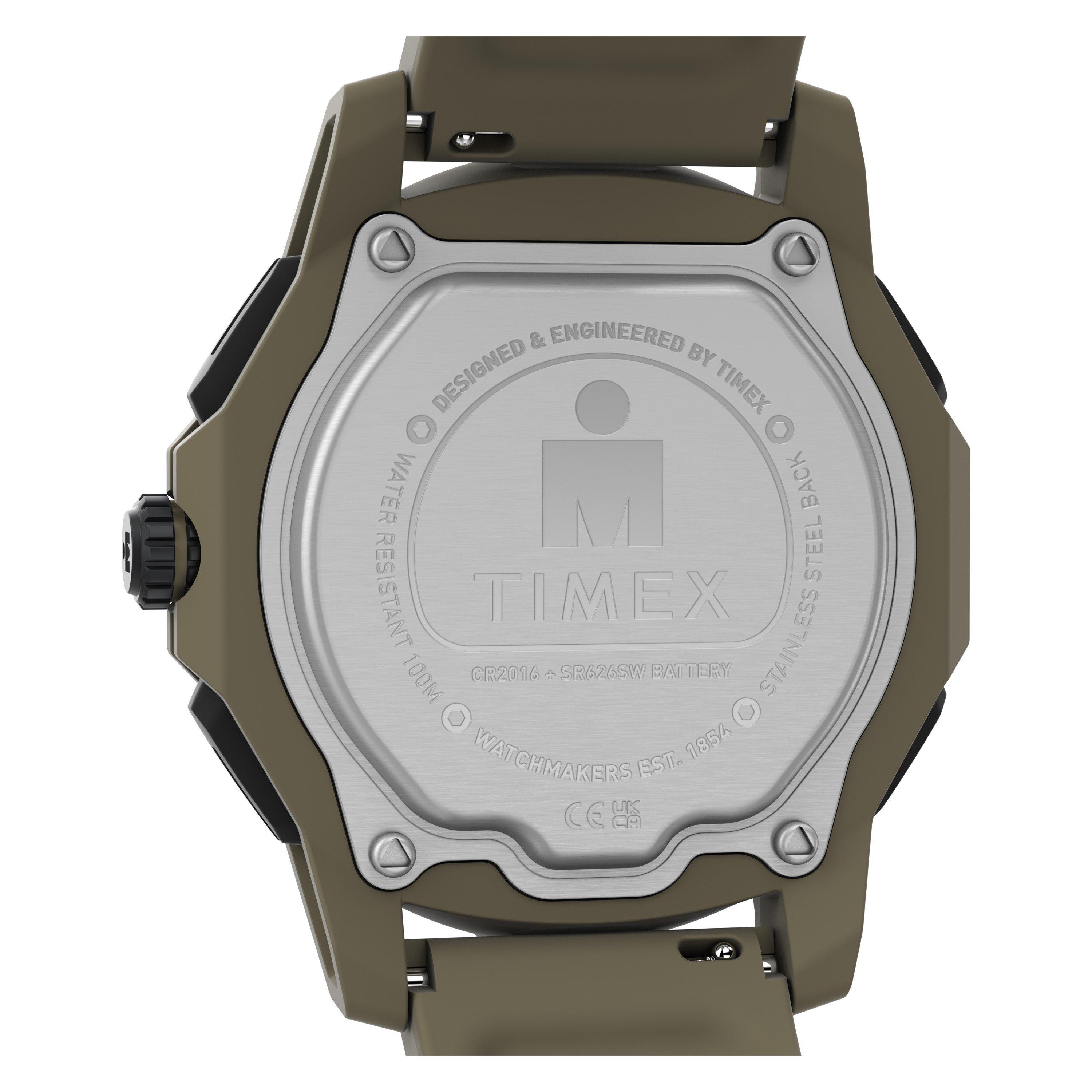 Digital/Tan - Timex - Timex Ironman Premiu Sn71 - 4