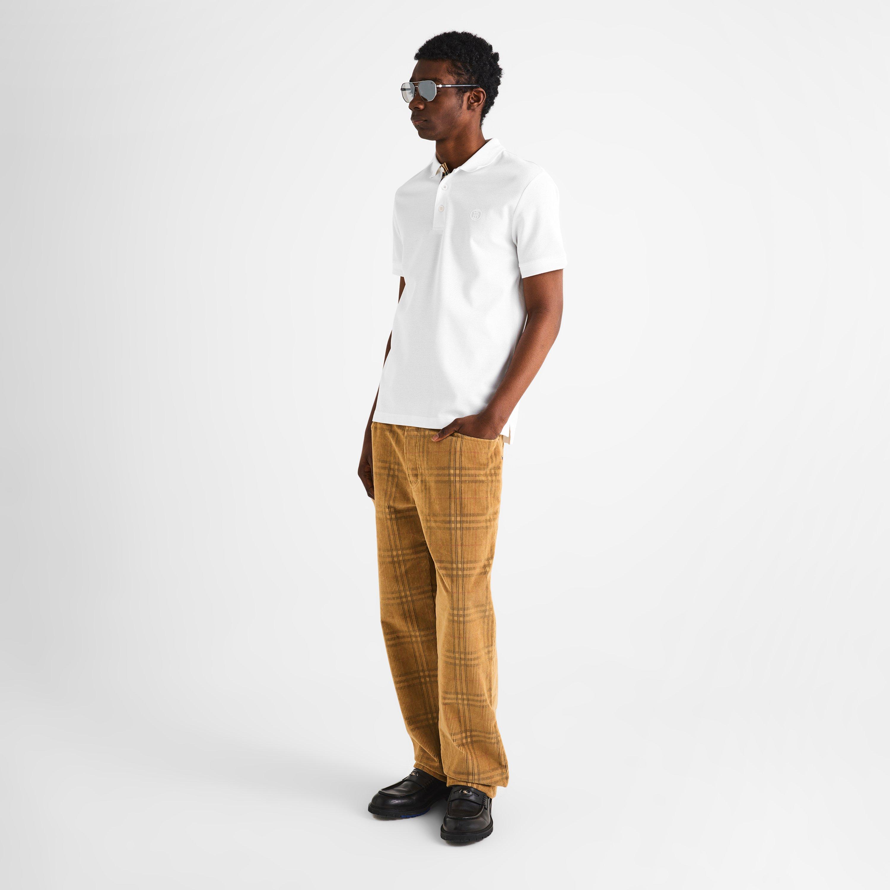 Gunmetal - Burberry - Men's 0BE3166 Aviator Sunglasses - 6