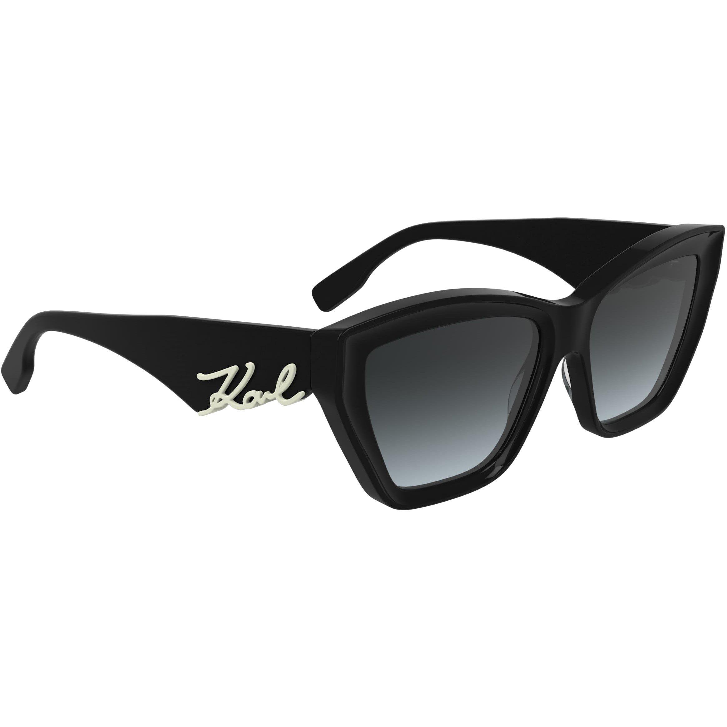 Black - Karl Lagerfeld - Karl Cat Eye SunGls Ld63 - 1