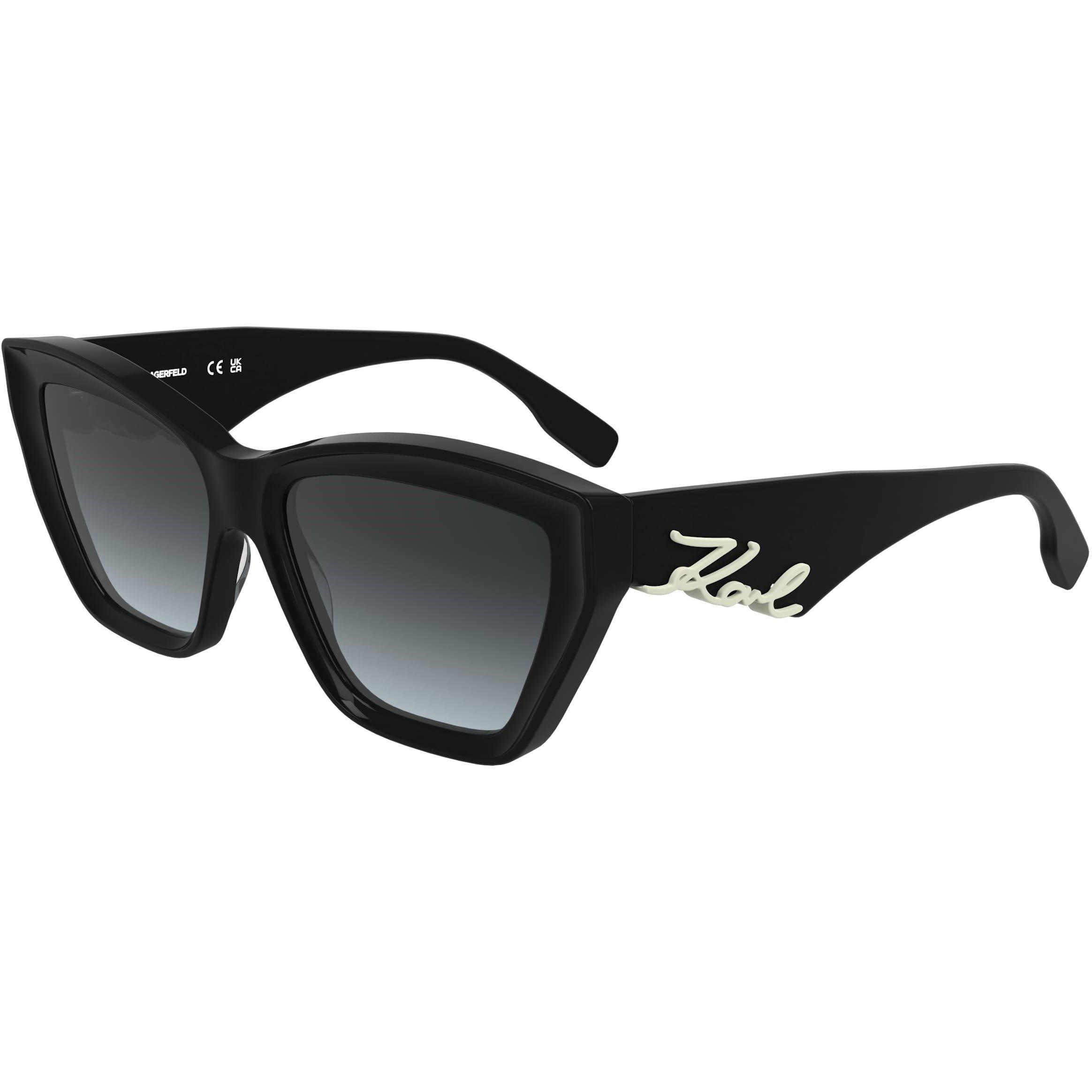 Black - Karl Lagerfeld - Karl Cat Eye SunGls Ld63 - 3
