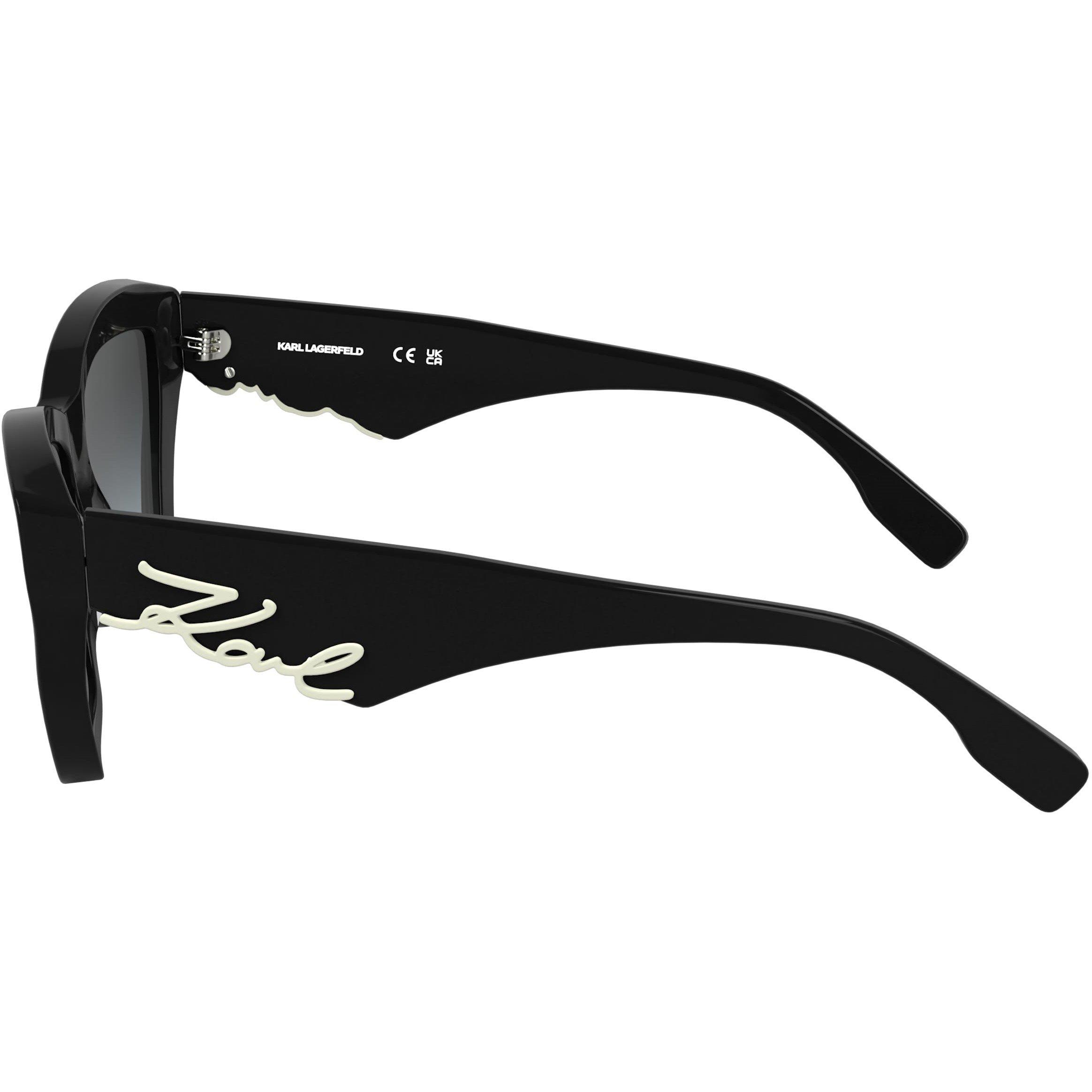 Black - Karl Lagerfeld - Karl Cat Eye SunGls Ld63 - 4