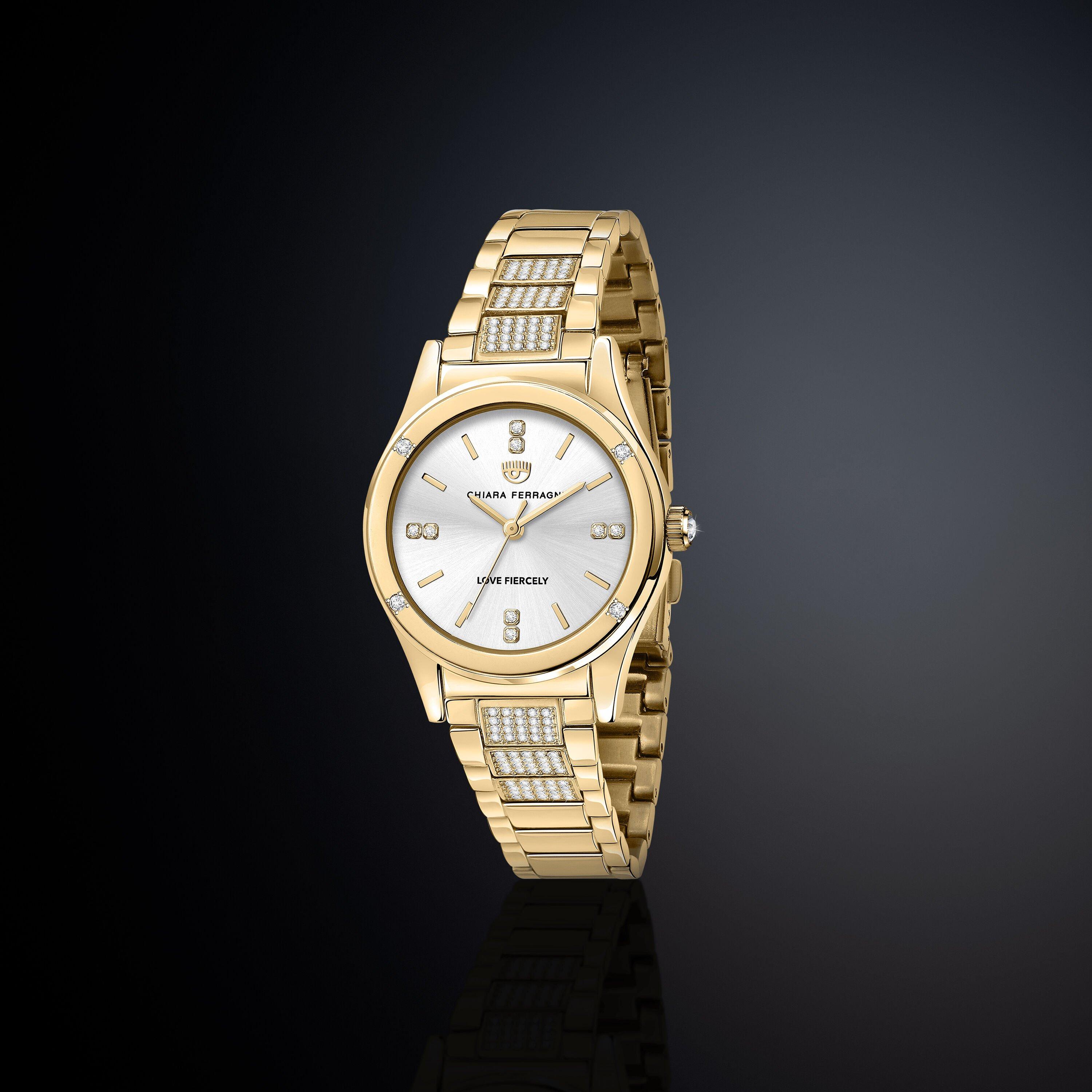 Yellow Gold - Chiara Ferragni - Analogue Quartz Watch
