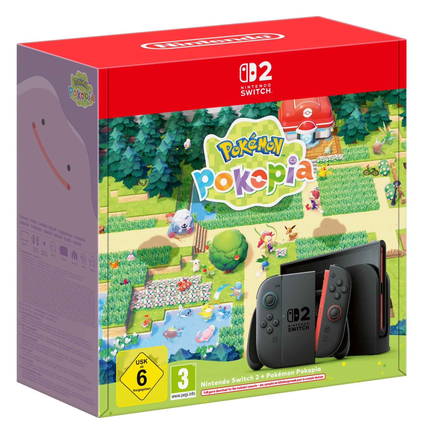 Multi - Nintendo - Switch 2 Console + Pokemon Pokopia Bundle - 1