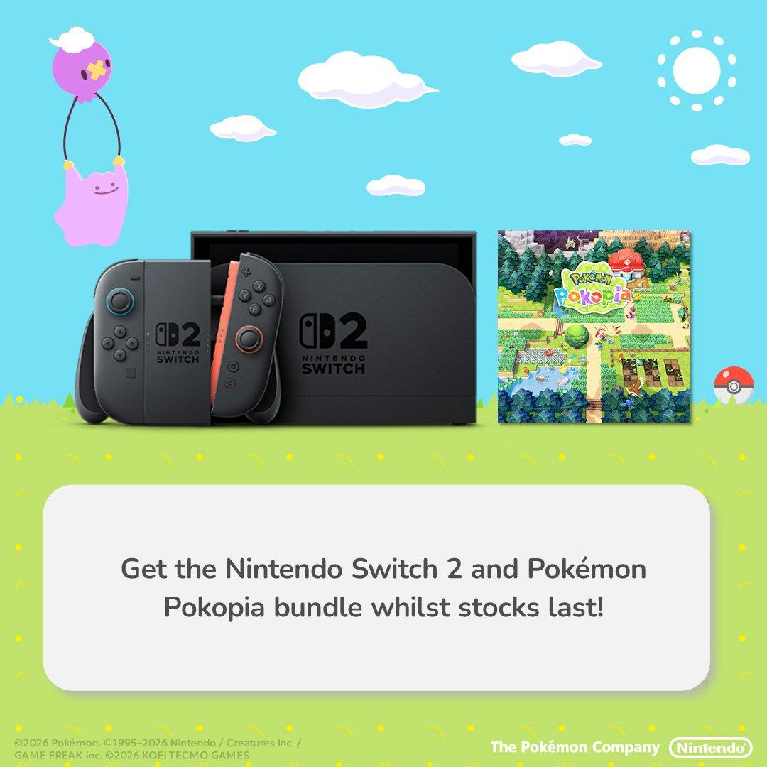 Multi - Nintendo - Switch 2 Console + Pokemon Pokopia Bundle - 2