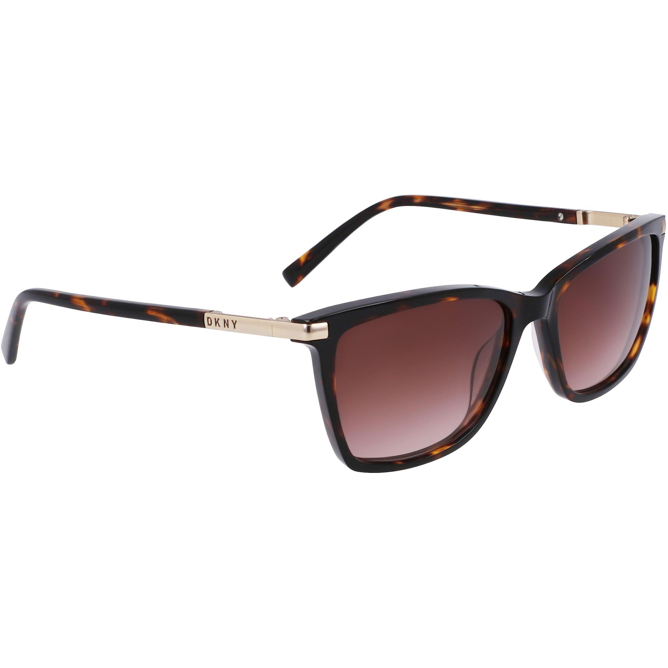 Donkere Schildpad - DKNY - Women's Modified Rectangle Sunglasses - 1