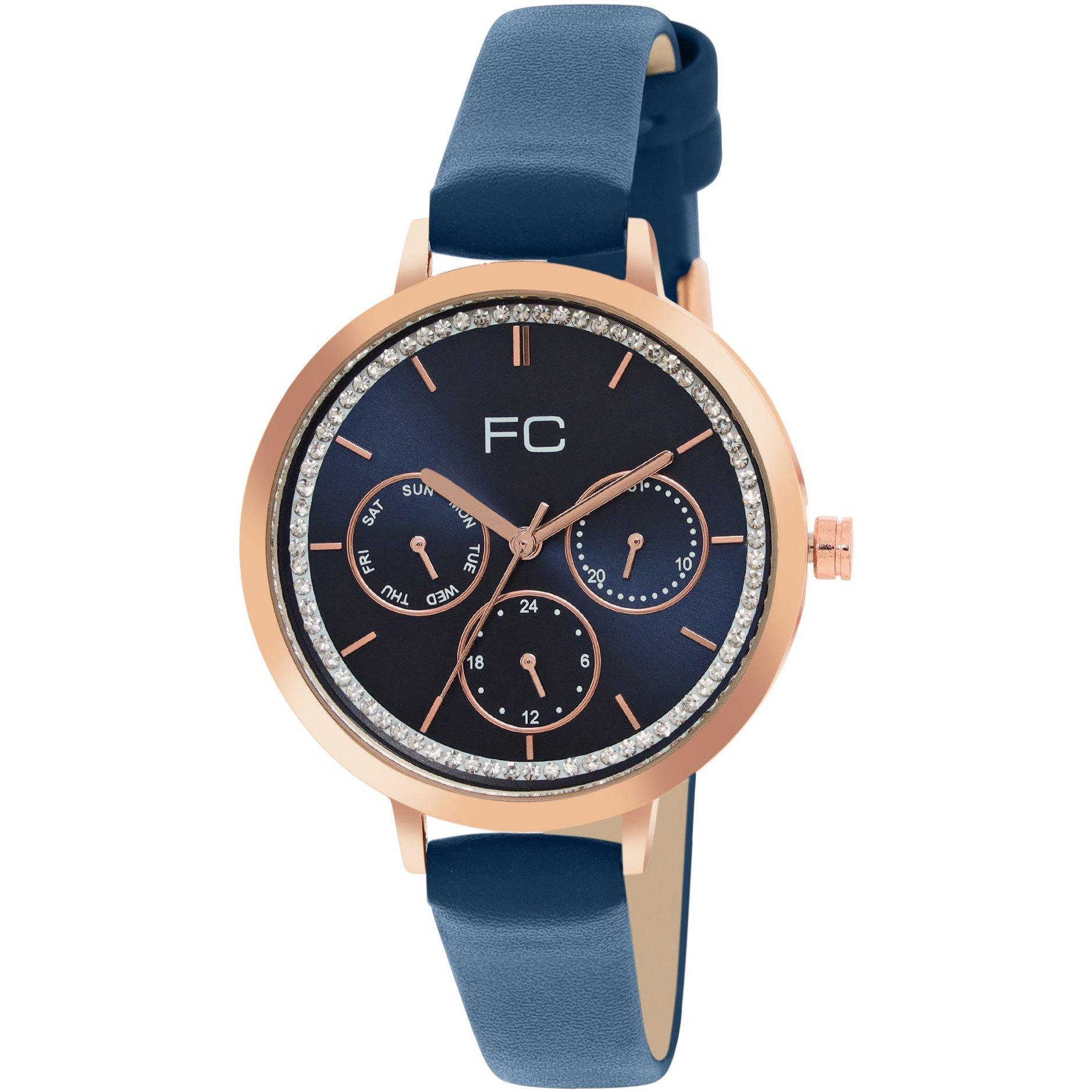 Blue - French Connection - Connection Cornelia BLUE Round Analog Watch for Women - 2