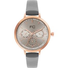 French Connection Connection Cornelia WARM GREY Round Analog Watch for Women