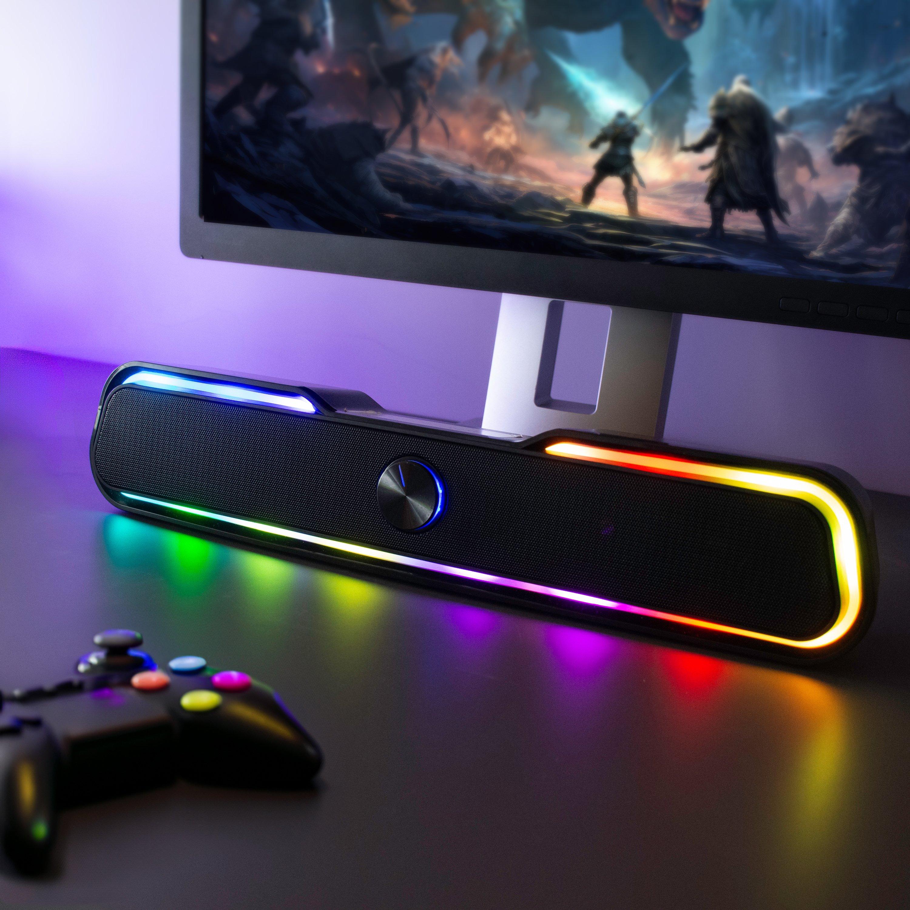 Black - Red5 - Gaming Soundbar - 5