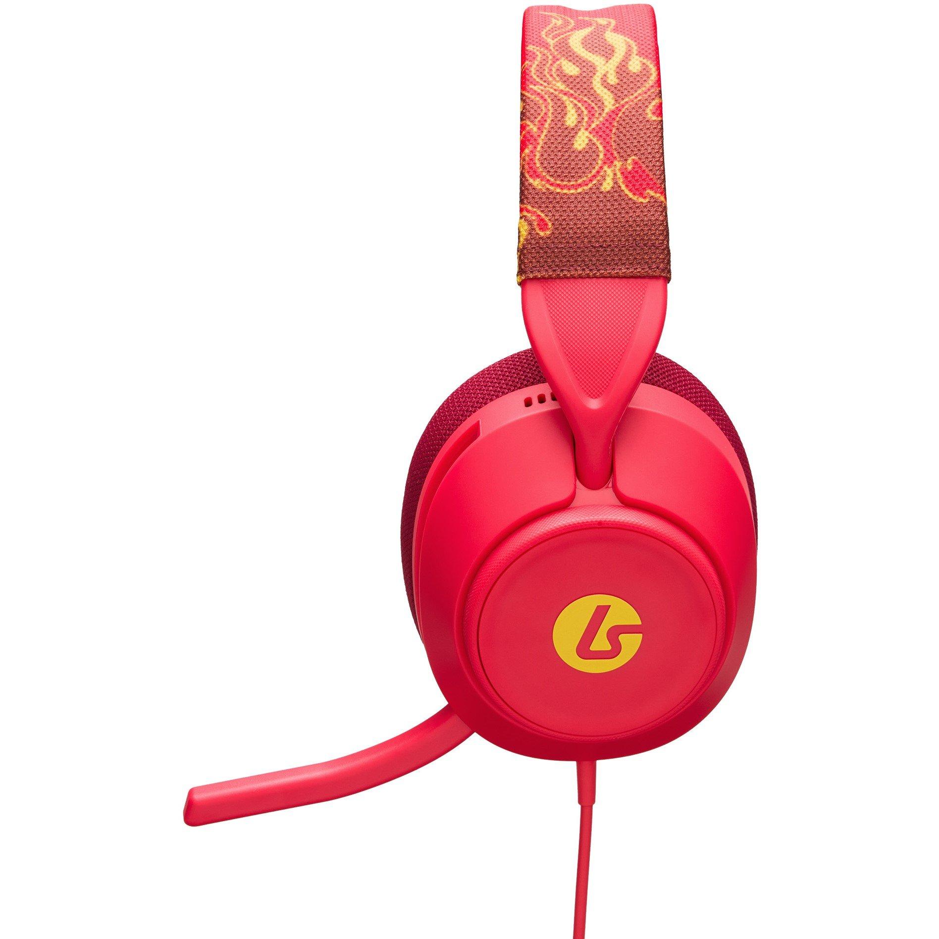 Rot - PowerA - LS10X Gen 2 Wired Gaming Headset for Xbox Series XS - Red Blaze - 5