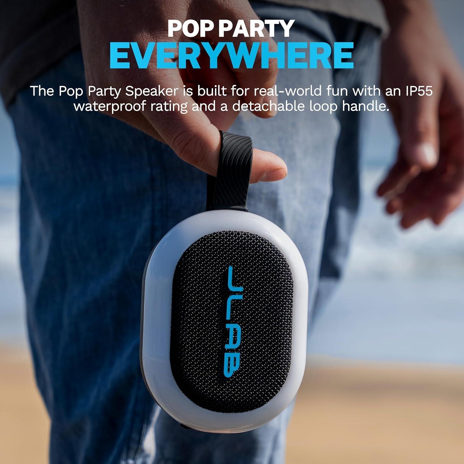 Black - JLab - JLab Pop Party Speaker - Black - 6