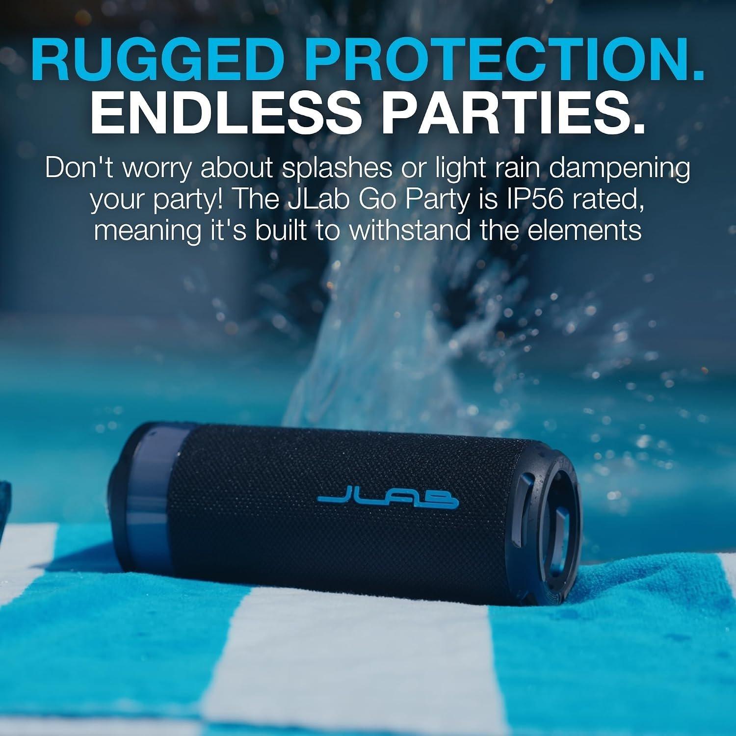 Black - JLab - JLab Go Party Speaker - Black - 6