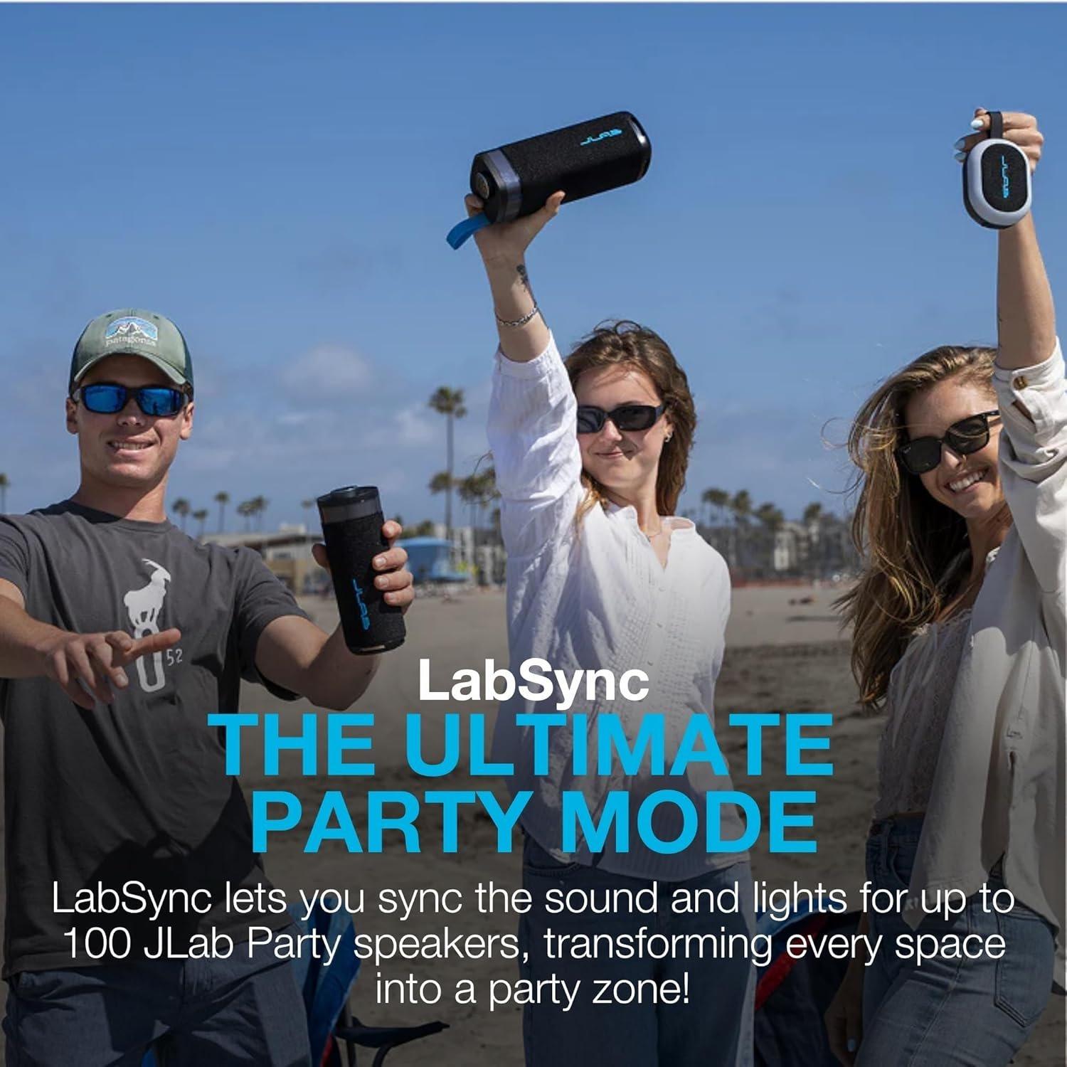 Black - JLab - JLab Go Party Speaker - Black - 10
