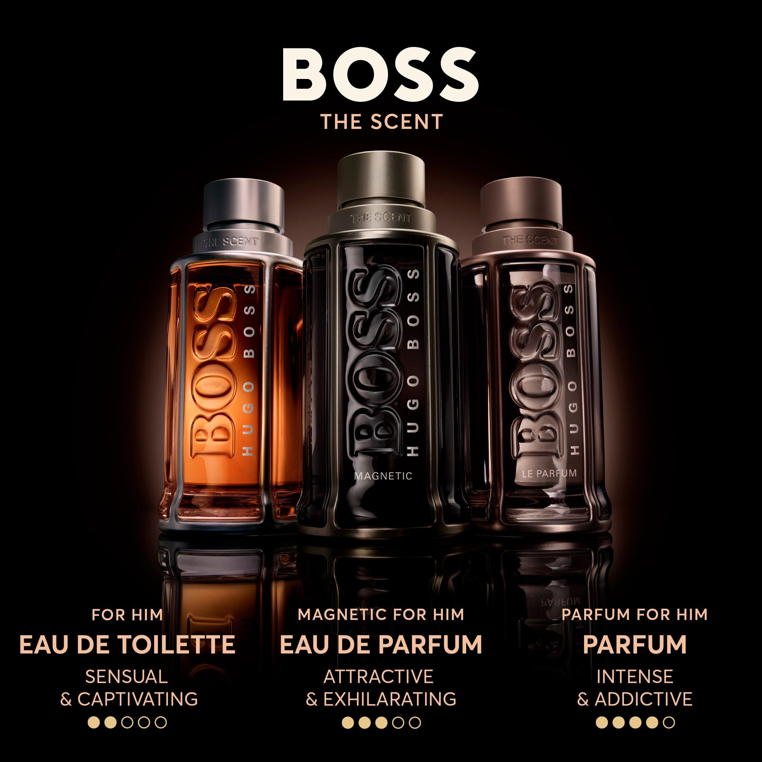 Clear - Boss - Men's The Scent Le Parfum Addictive Iris and Leather Fragrance - 4