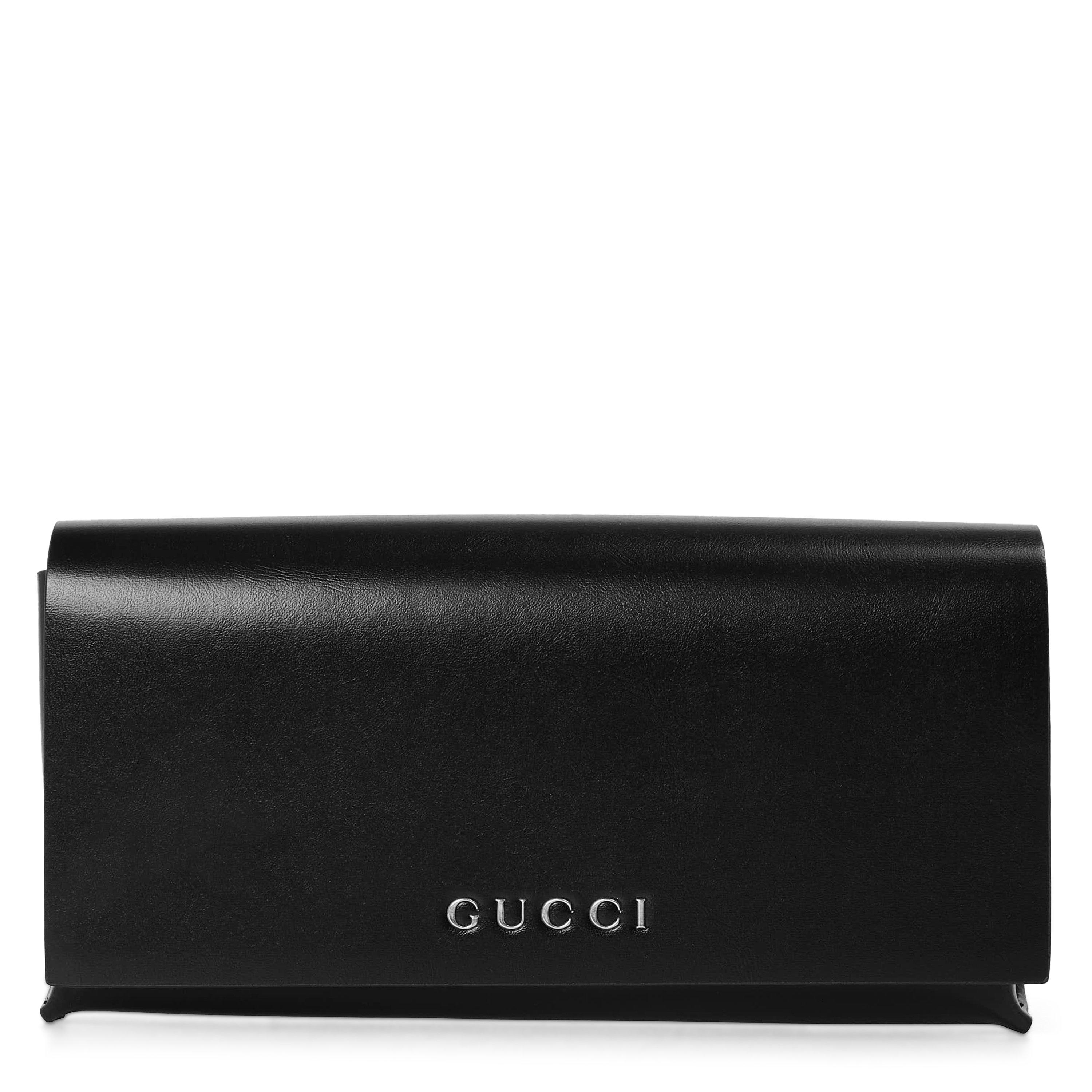 Black - Gucci - Men's Aviator Sunglasses - 4