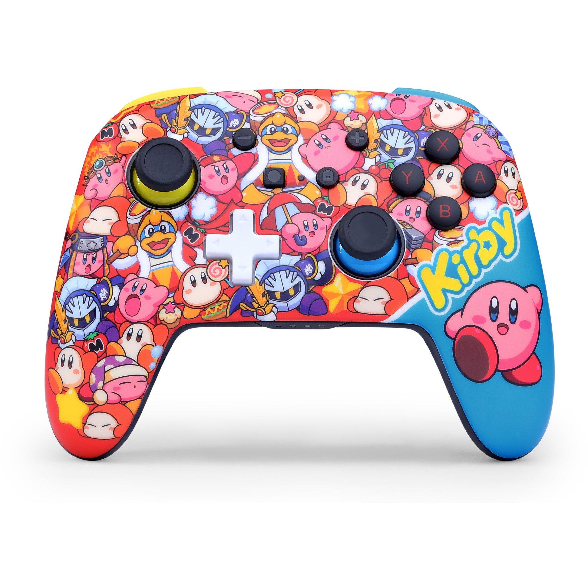 Rosa - PowerA - Enhanced Wireless Controller for Nintendo Switch - World of Kirby - 3