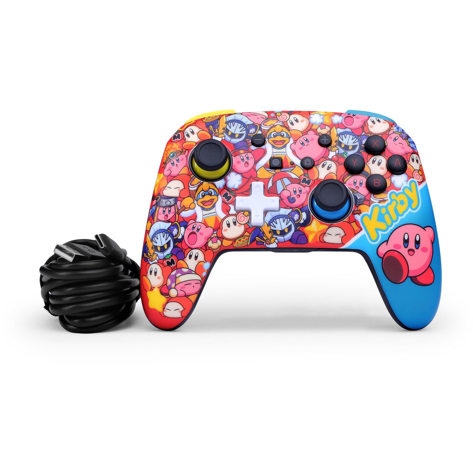 Rosa - PowerA - Enhanced Wireless Controller for Nintendo Switch - World of Kirby - 4