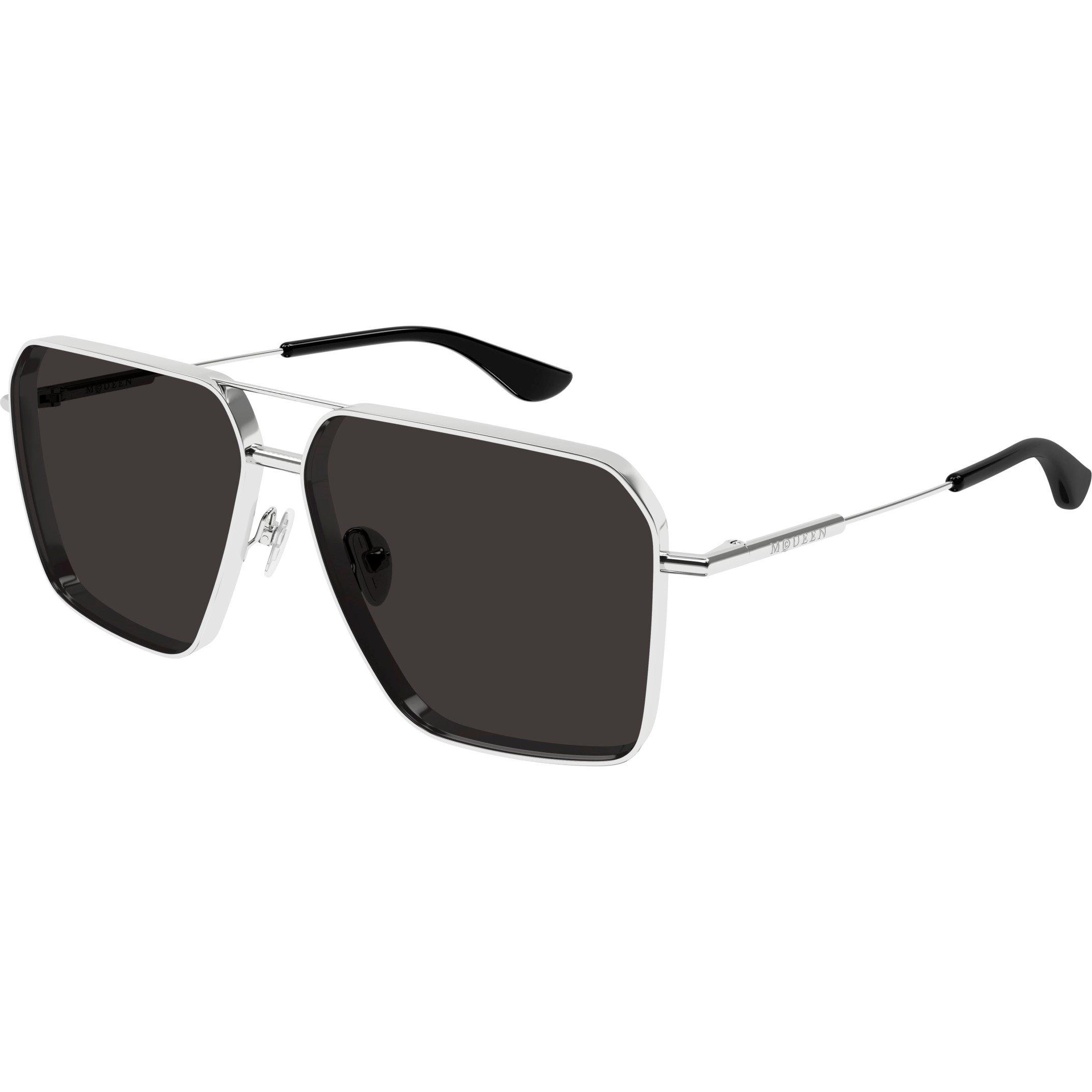 Silver - Alexander McQueen - Alex S Aviator Sun Sn00