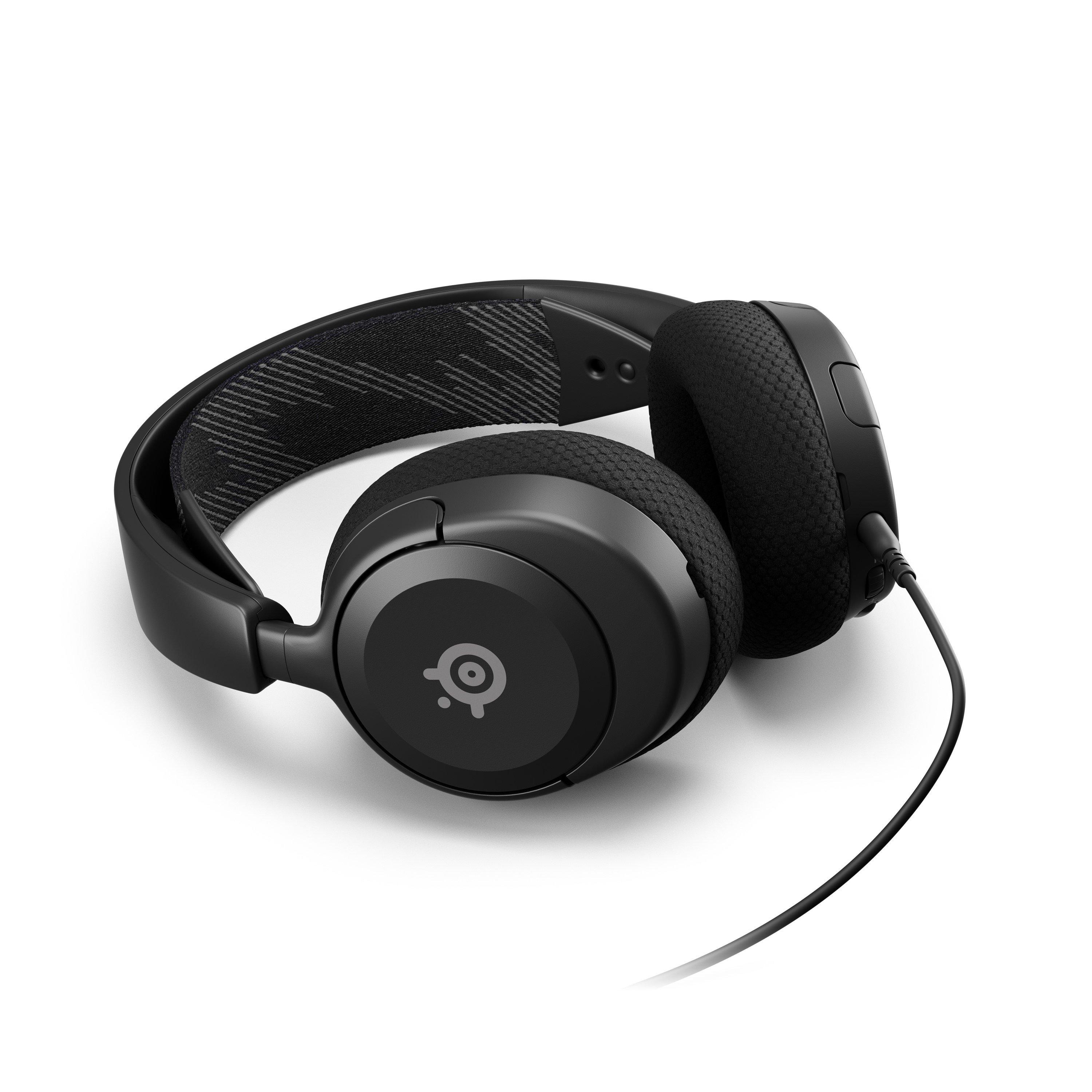 Black - SteelSeries - SteelSeries Arctis Nova 1 Headset - 3