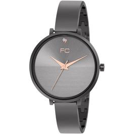 French Connection Connection Divine GUN Round Analog Watch for Women