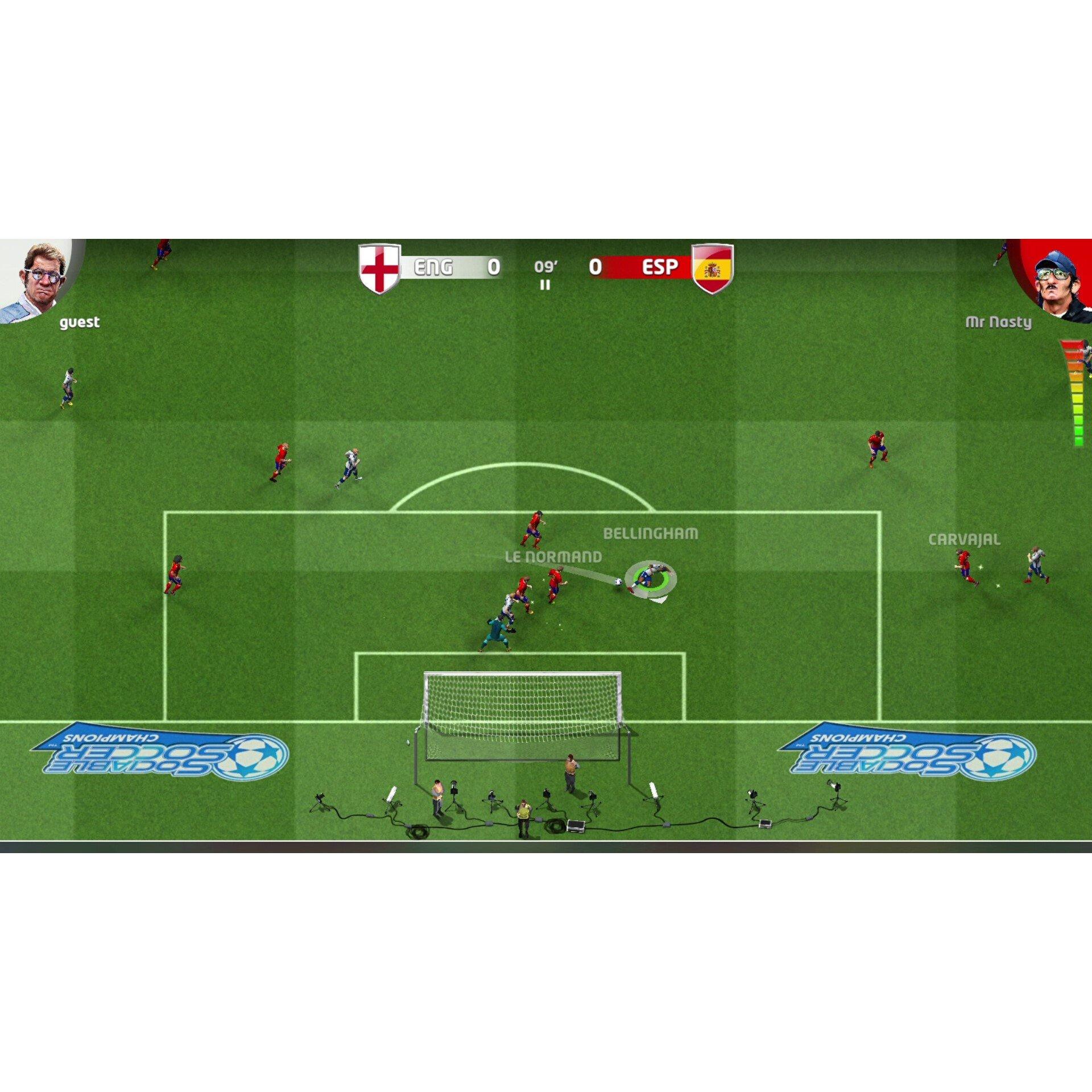 NS2 - Maxx Tech - MaxxTe Sociable Soccer Game and Champions Kit for Nintendo Switch - 2