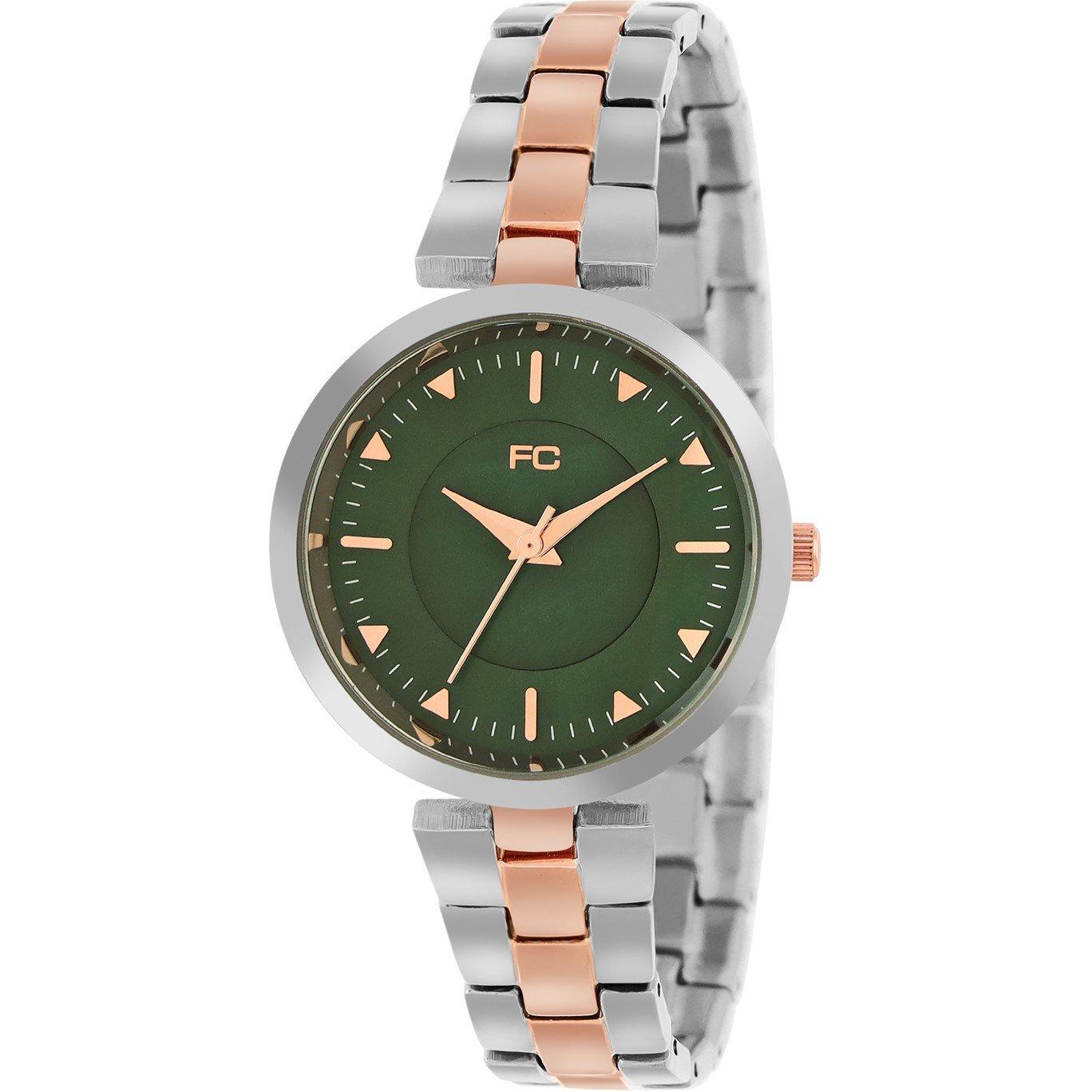 Green - French Connection - Connection Suki GREEN Round Analog Watch Rose Tone Metal for Women - 2