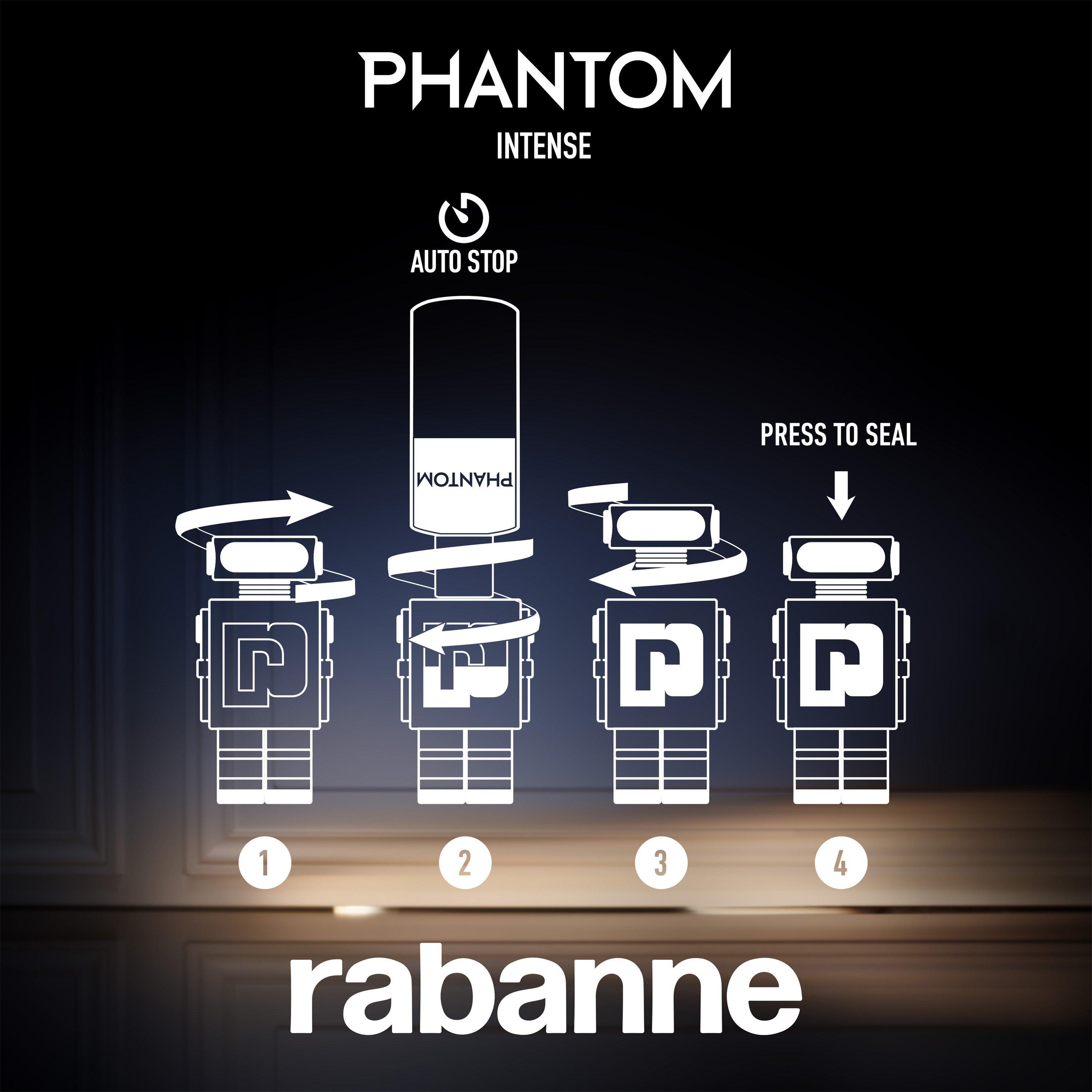Paco Rabanne | Phantom Intense Eau De Parfum Intense Refill 200ml ...