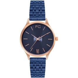 French Connection Connection Aiko BLUE Round Analog Watch for Women