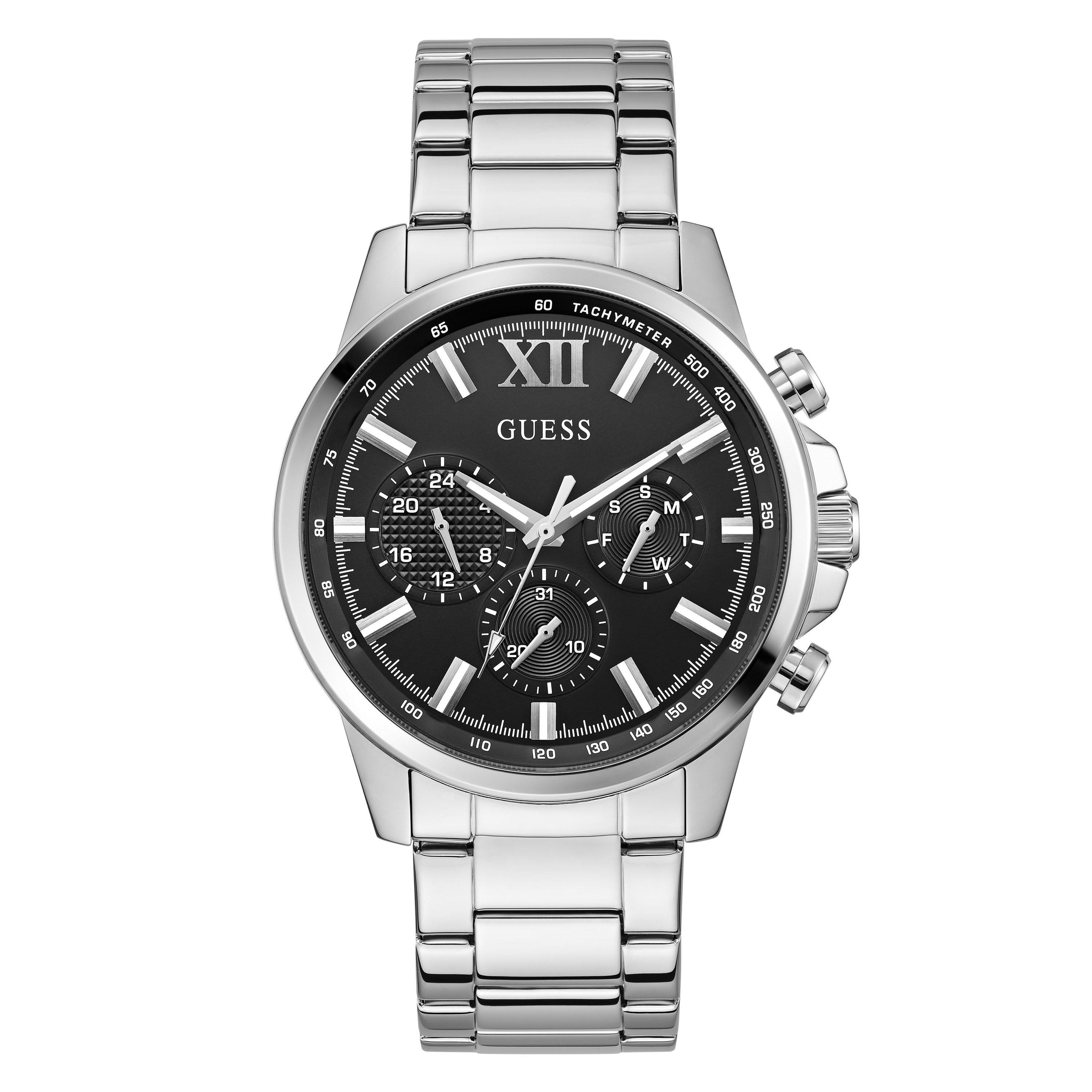 Black/Silver - Guess - GesJwl Walker Watch Sn64 - 1