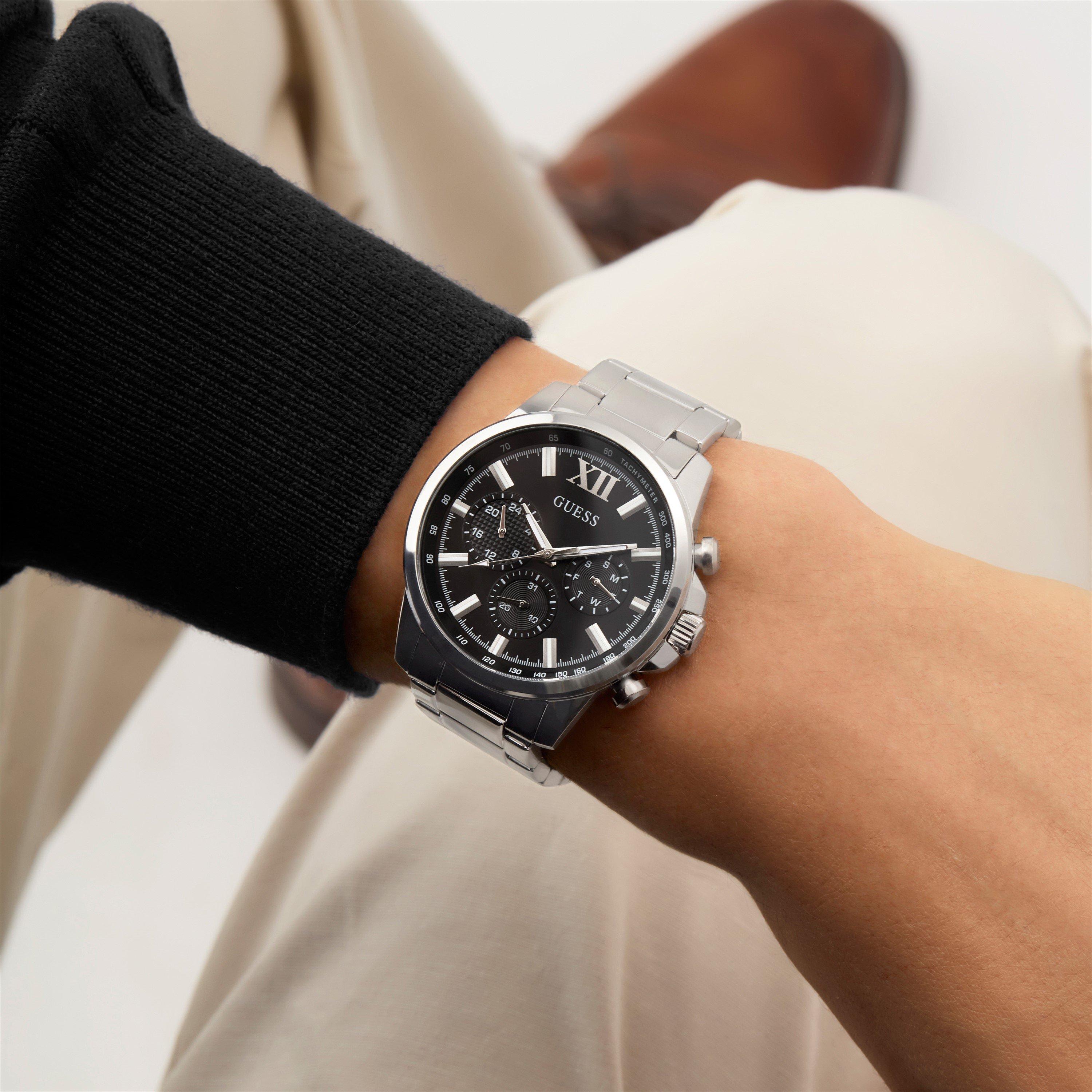 Black/Silver - Guess - GesJwl Walker Watch Sn64 - 3