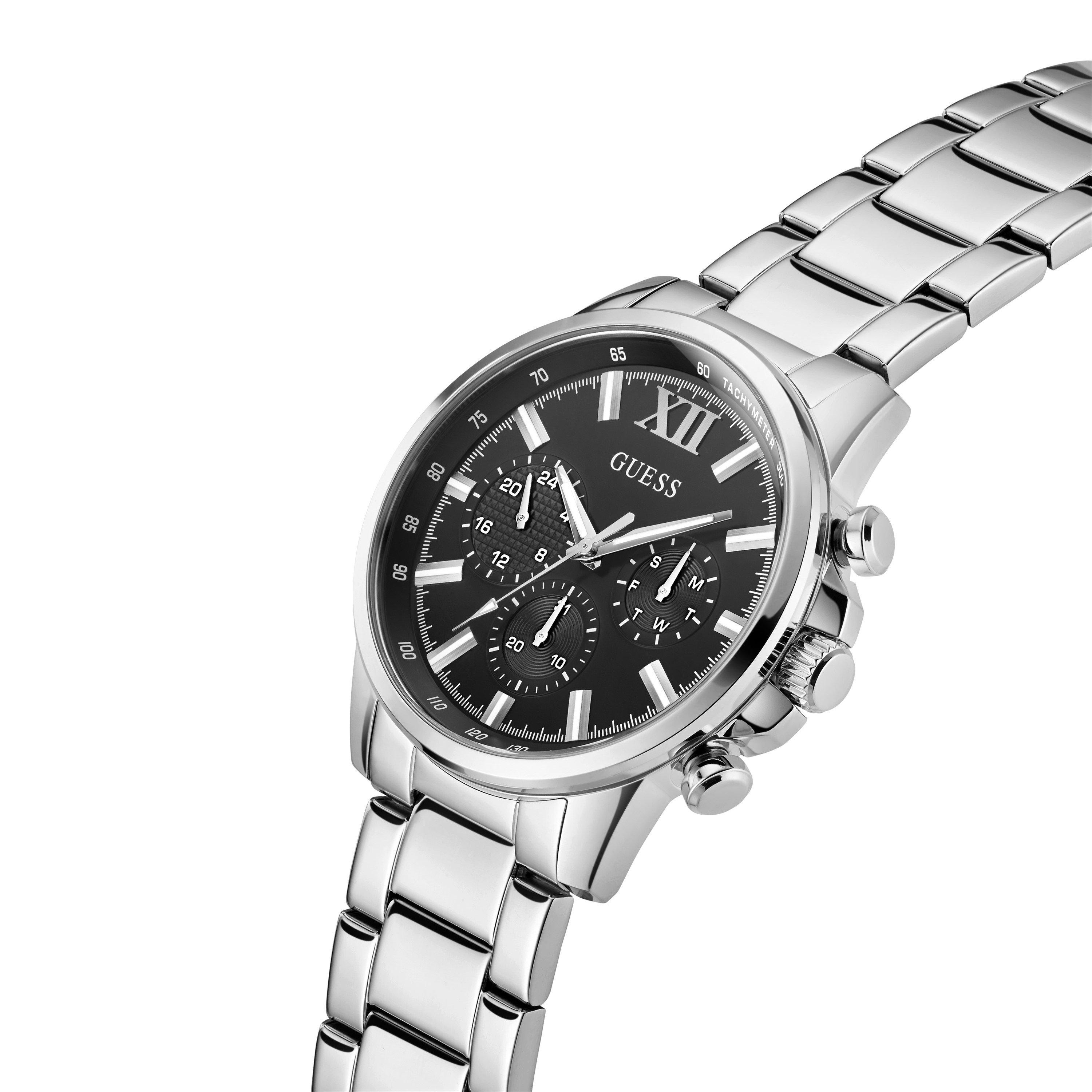 Black/Silver - Guess - GesJwl Walker Watch Sn64 - 8