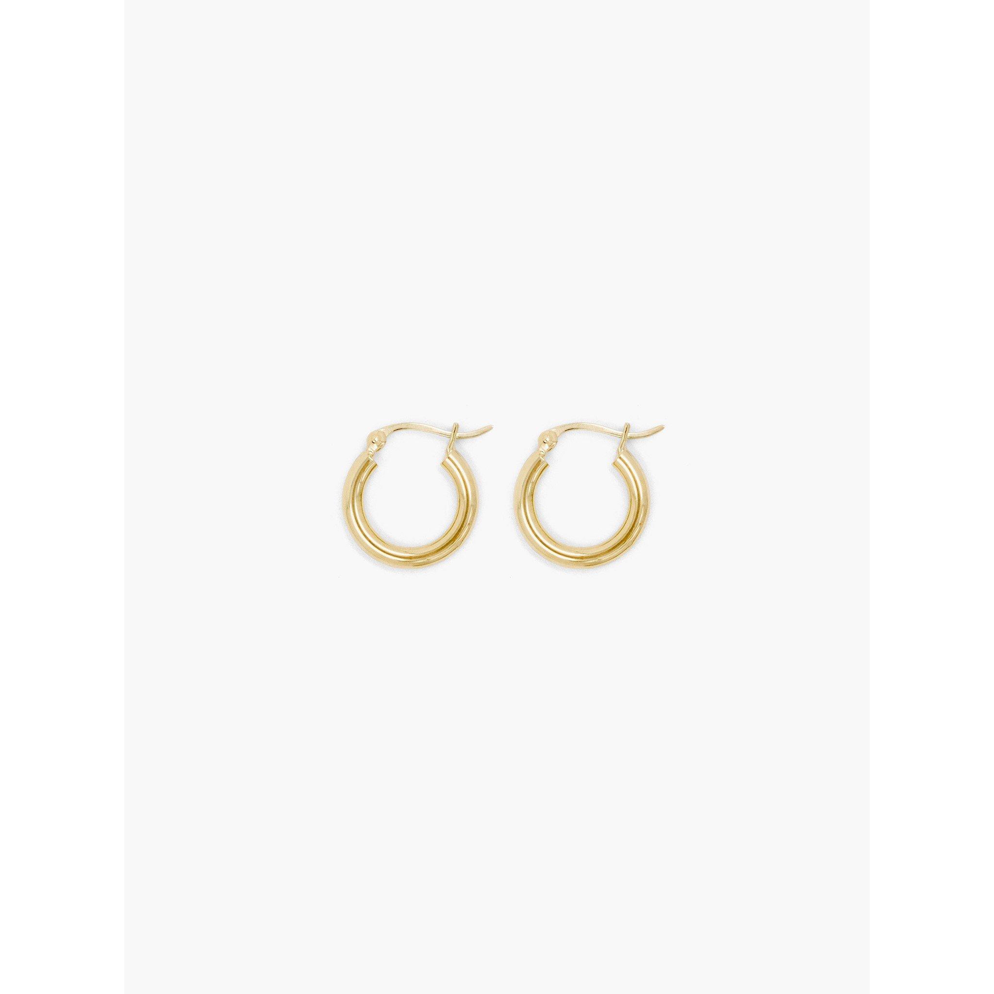 Ragbag Women's Oda Hoop Earrings - Gold