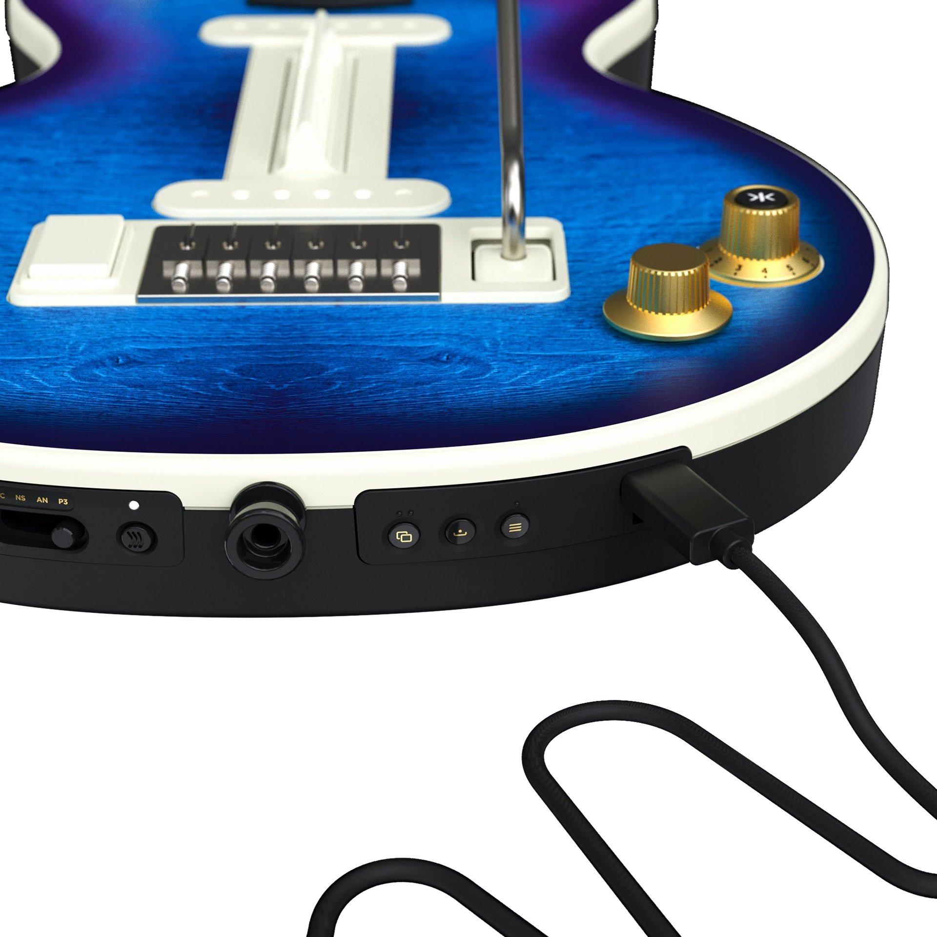 Blueberry Burst - U and I Entertainment - Gibson Les Paul Guitar Controller - Blueberry Burst Pro - Multi Platform - 4