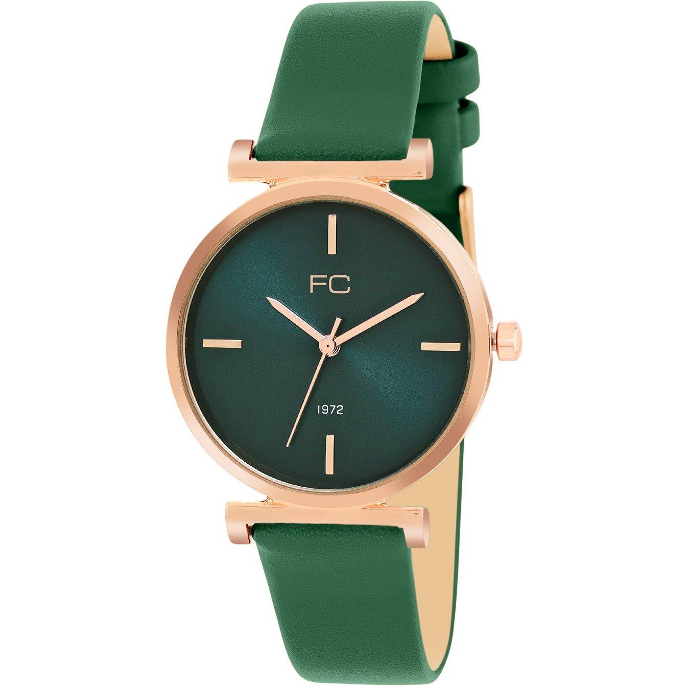 Verde - French Connection - Connection Claire GREEN Round Analog Watch for Women - 2